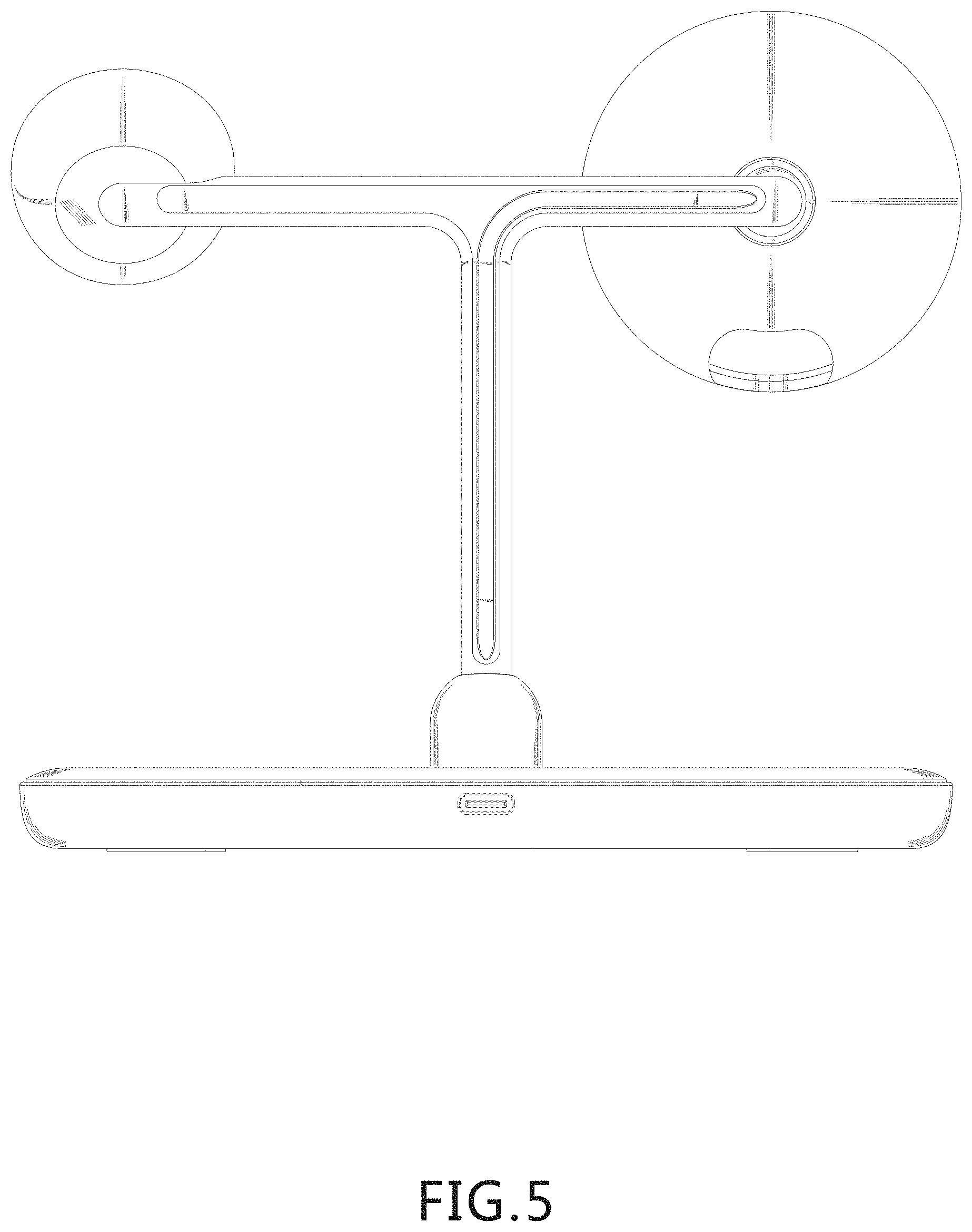 Patent USD1000379 Figure 5 – Wireless charging holder