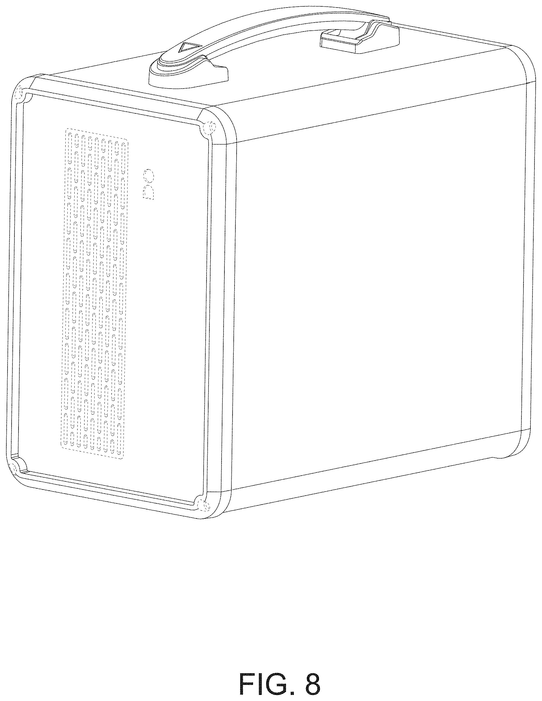 Patent USD1000380 Figure 8 – Portable power station