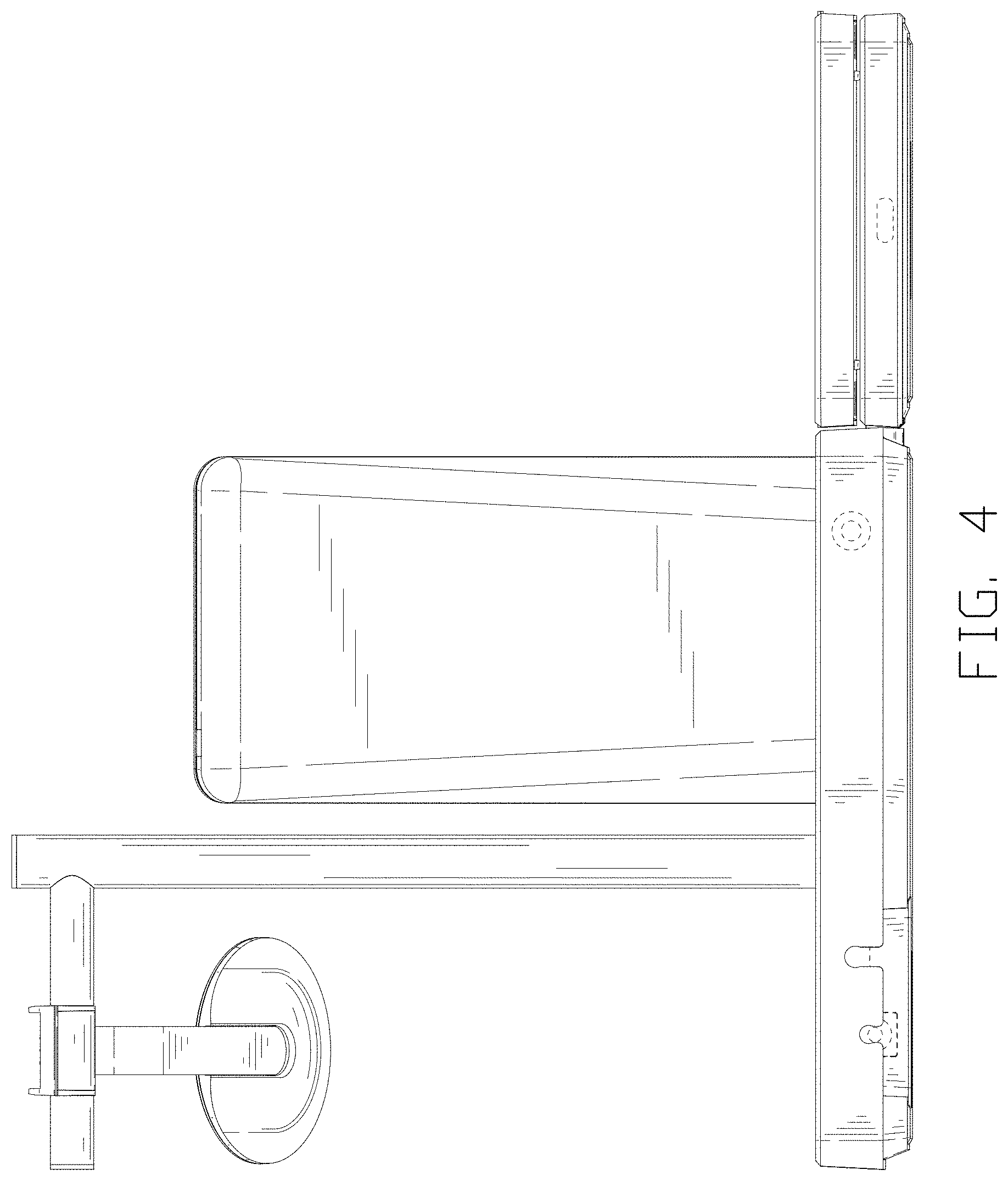 Patent USD1000381 Figure 4 – Charging base