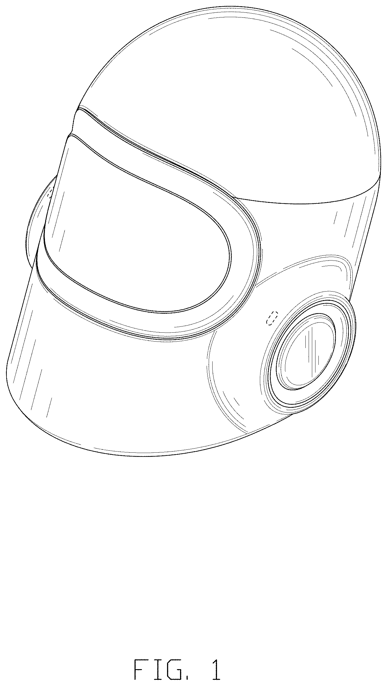 Patent USD1000383 Figure 1 – VR device charging stand