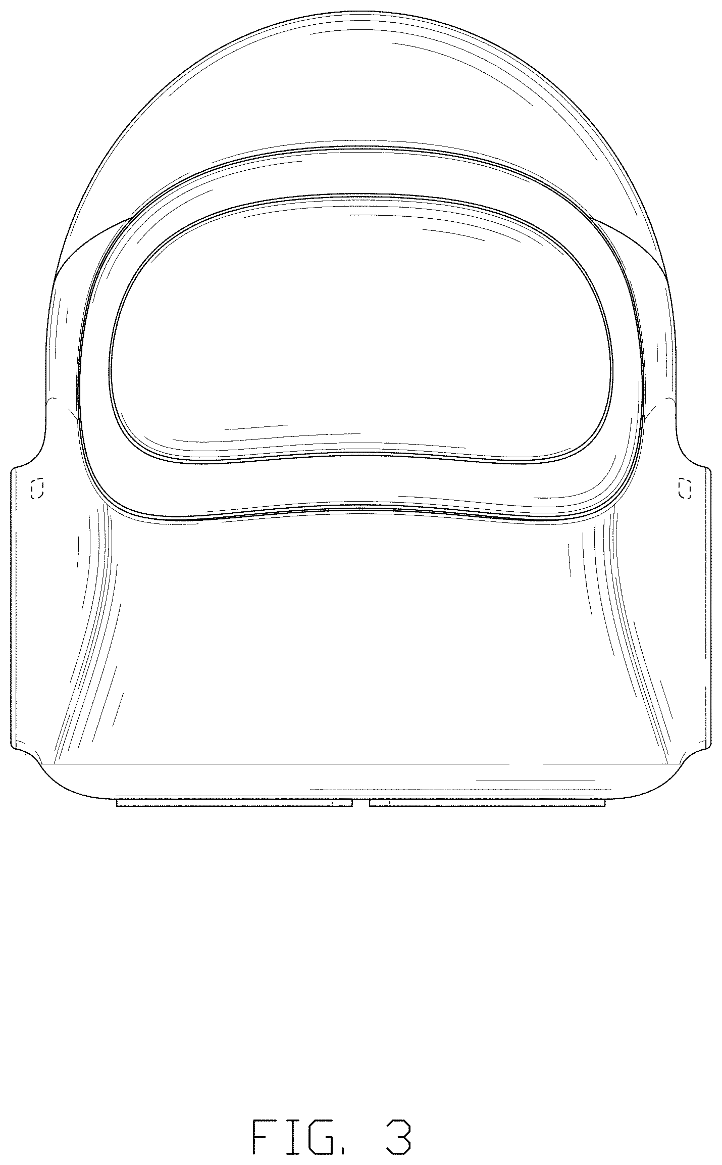 Patent USD1000383 Figure 3 – VR device charging stand