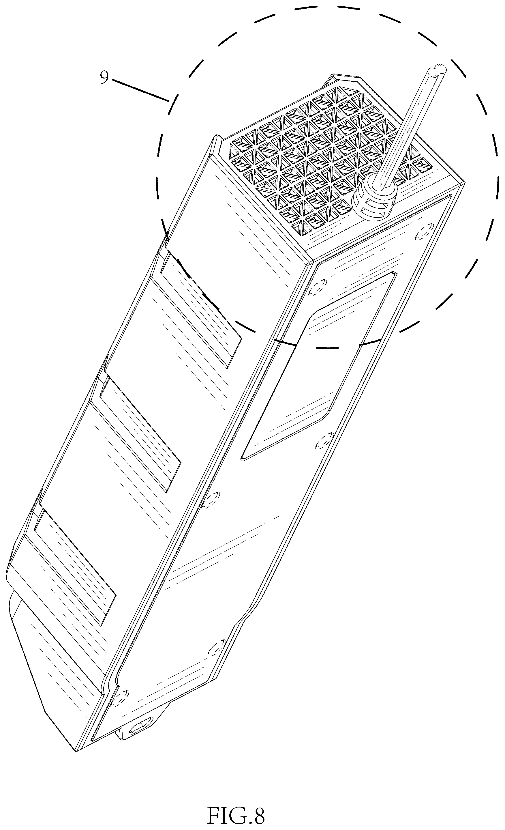 Patent USD1000385 Figure 8 – Inverter