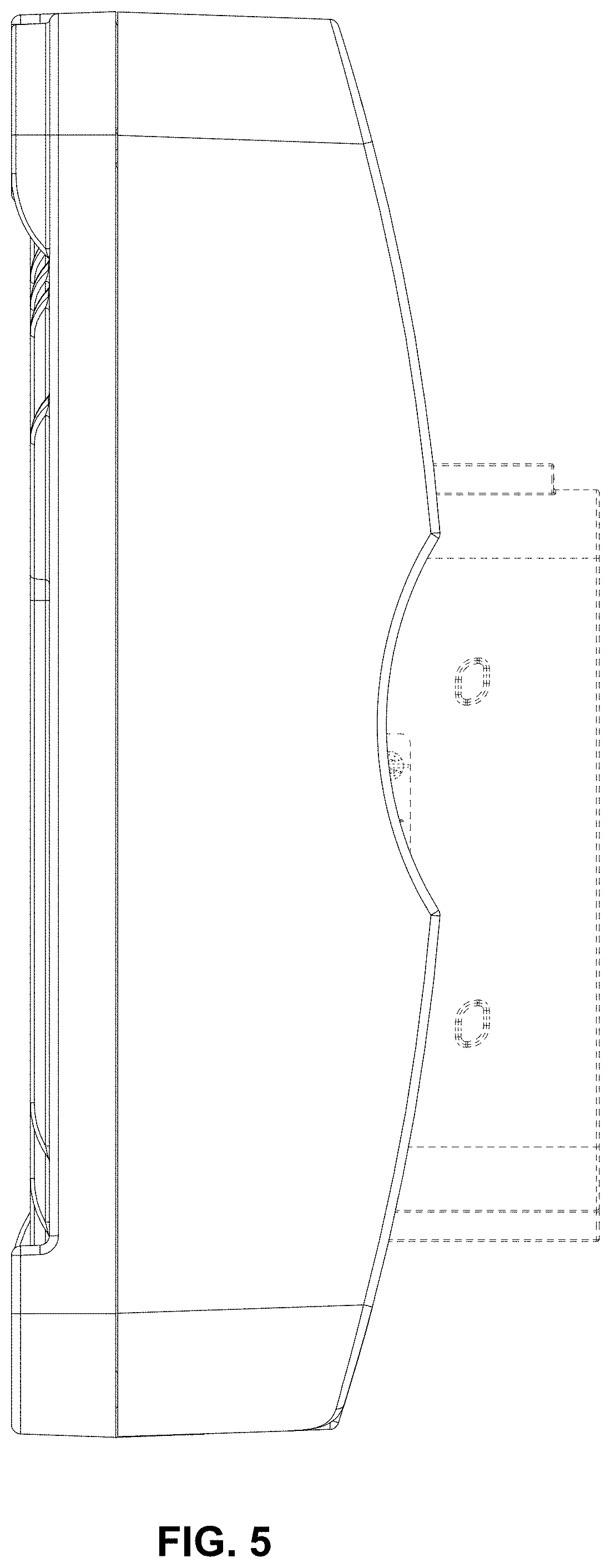 Patent USD1000387 Figure 5 – Data processing equipment