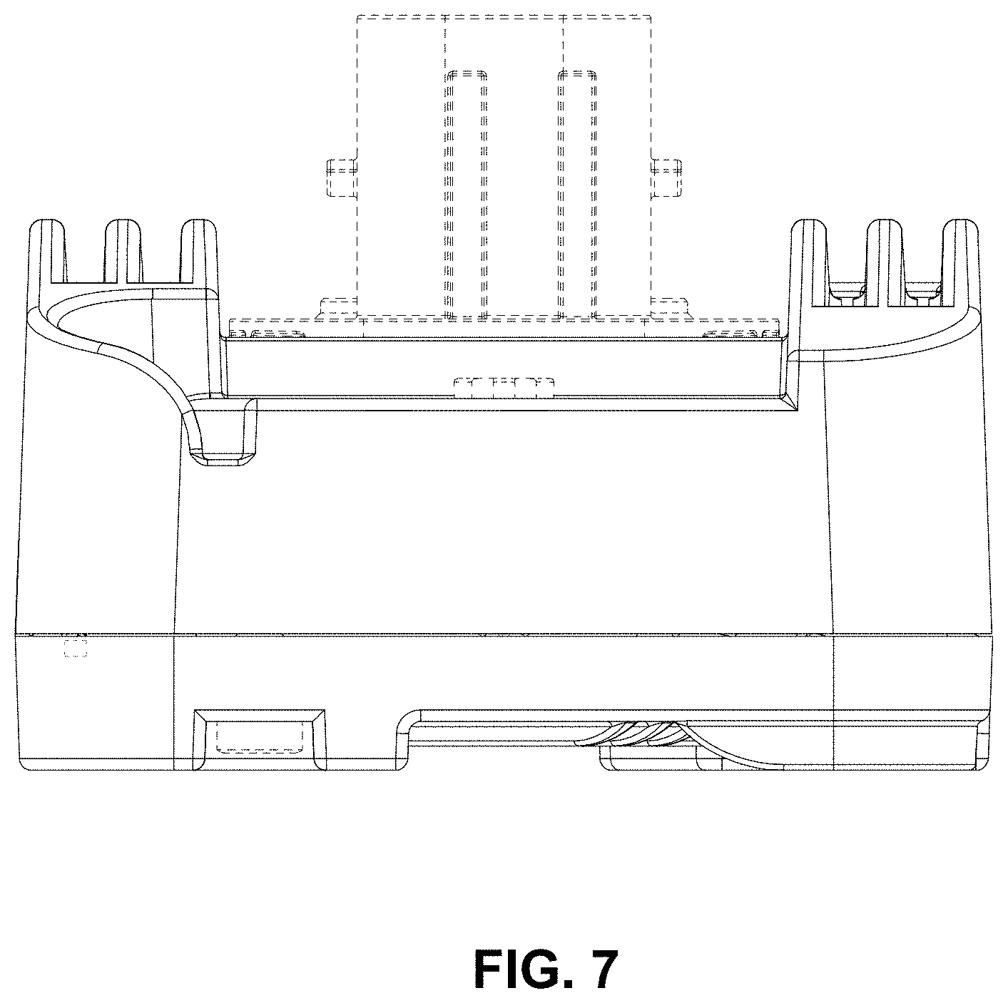 Patent USD1000387 Figure 7 – Data processing equipment