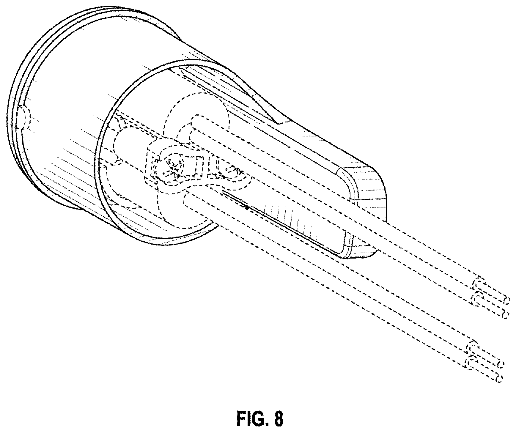 Patent USD1000389 Figure 8 – Combined electrical and mechanical connector
