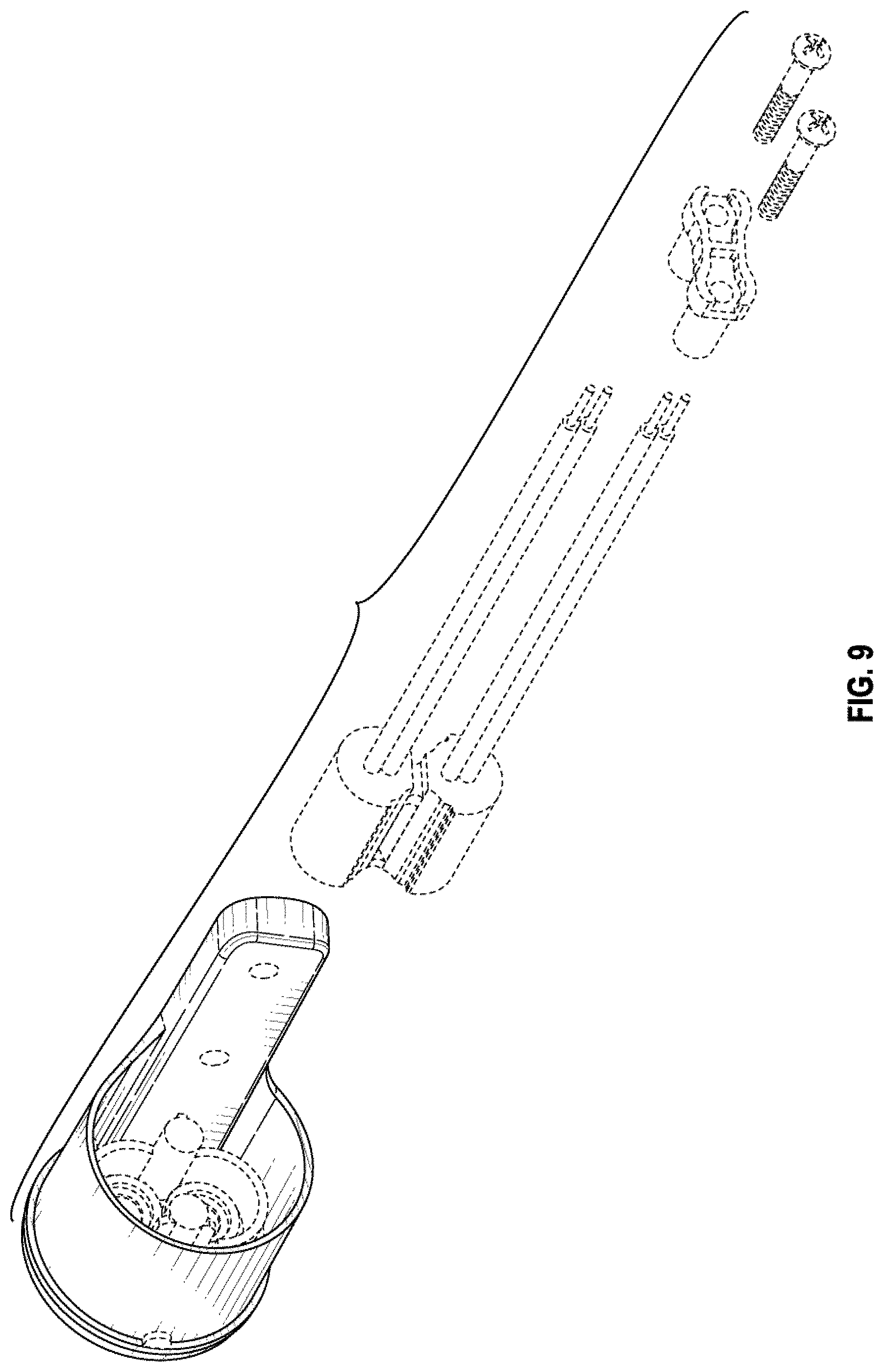 Patent USD1000389 Figure 9 – Combined electrical and mechanical connector