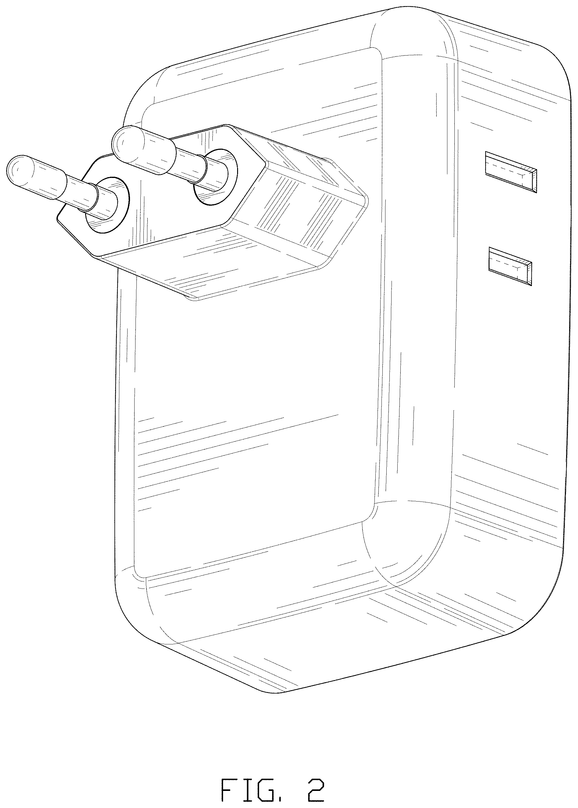 Patent USD1000393 Figure 2 – Plug socket