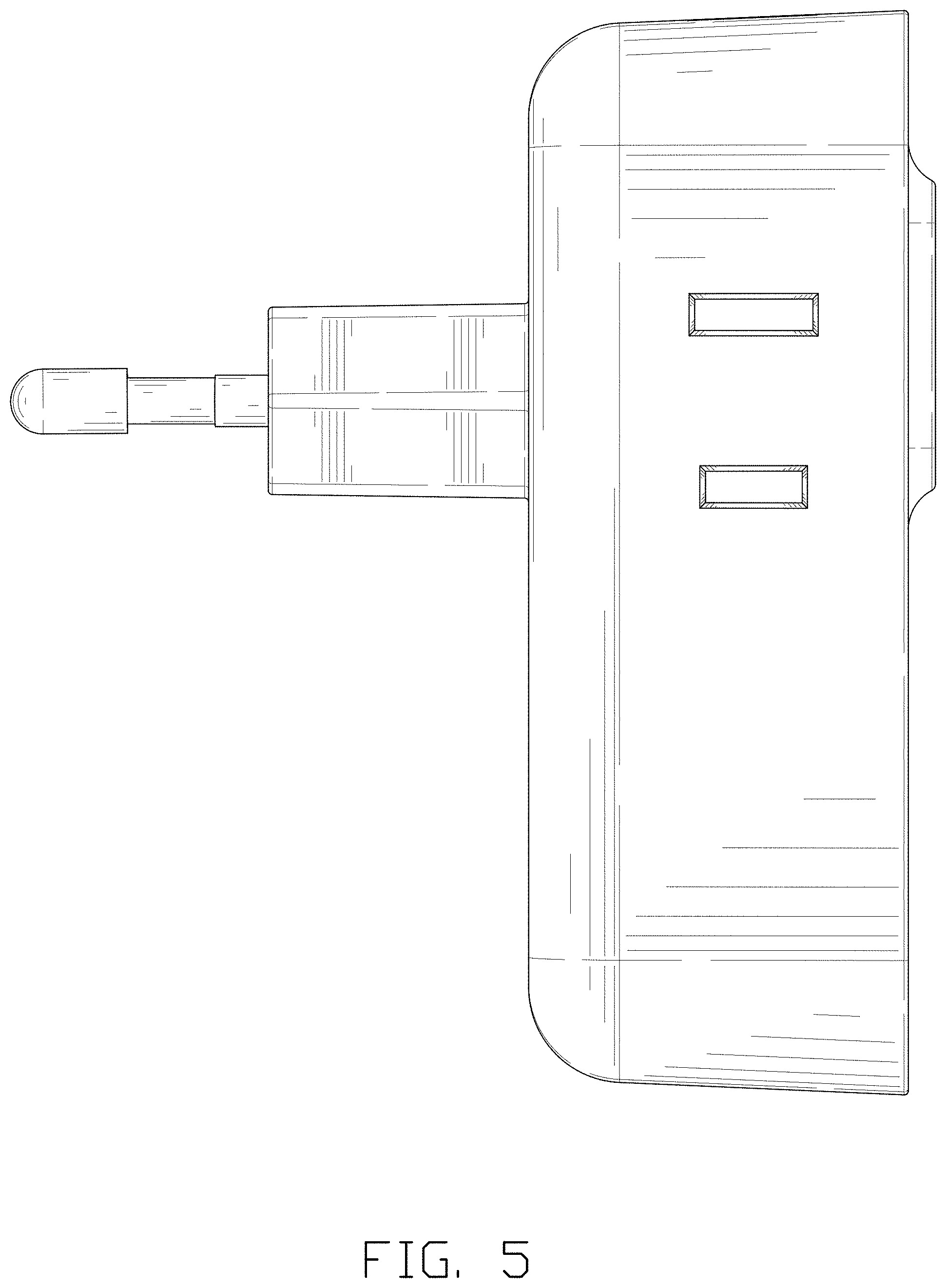 Patent USD1000393 Figure 5 – Plug socket