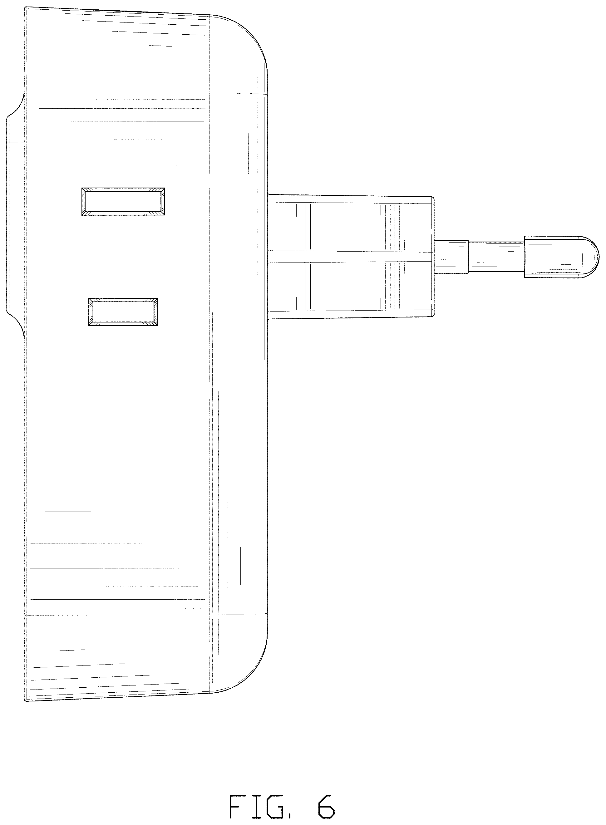 Patent USD1000393 Figure 6 – Plug socket