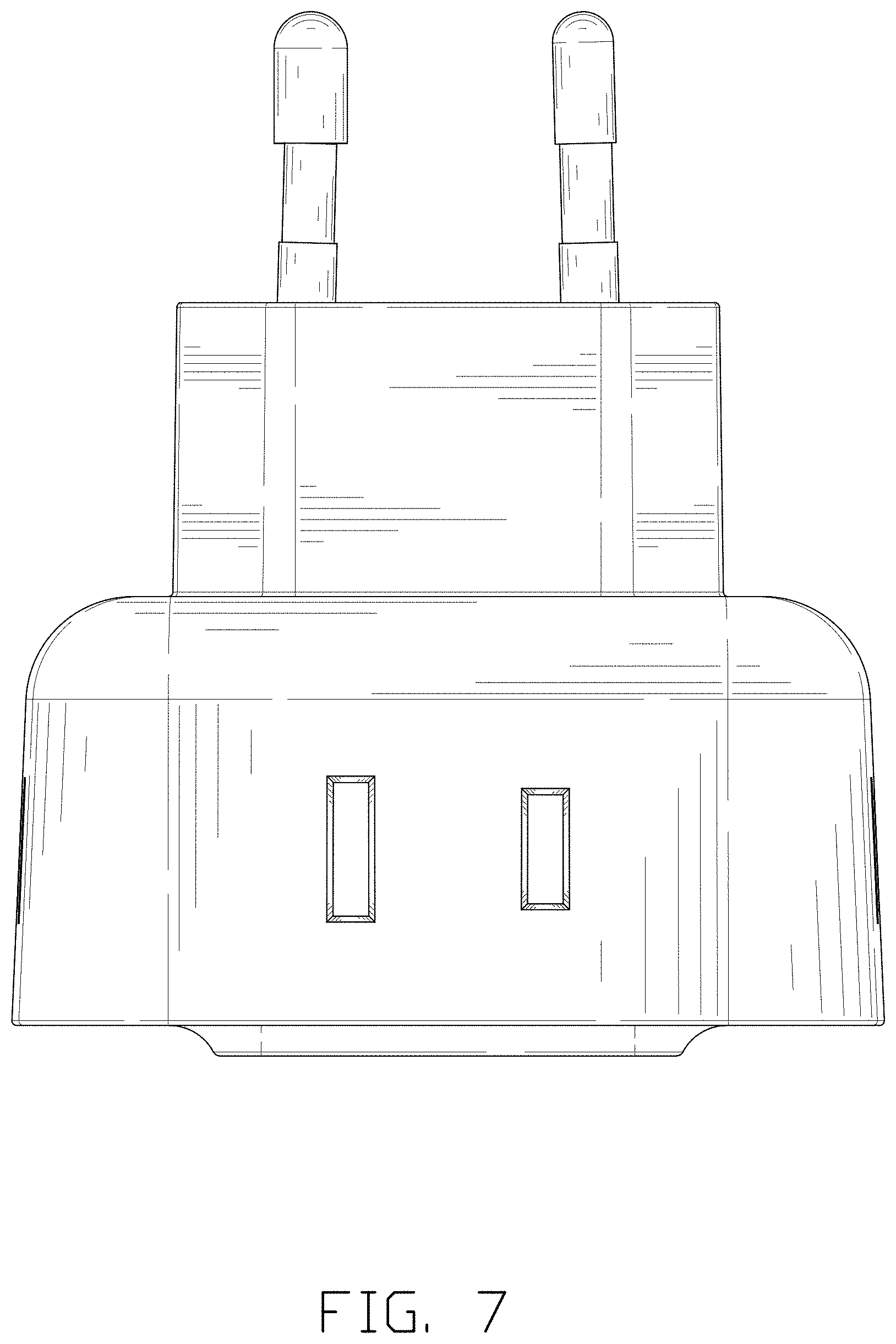 Patent USD1000393 Figure 7 – Plug socket