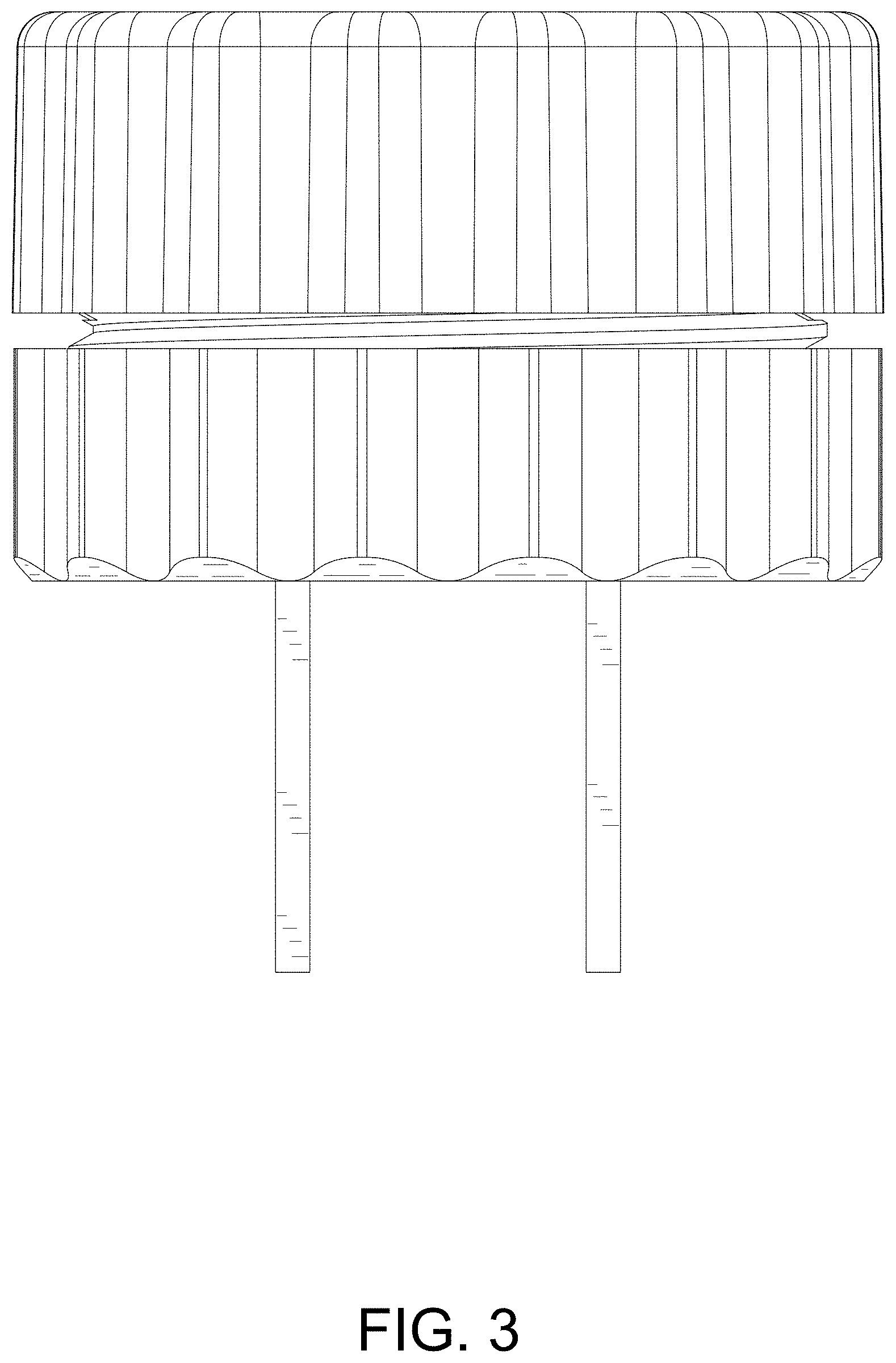 Patent USD1000395 Figure 3 – Electric male plug