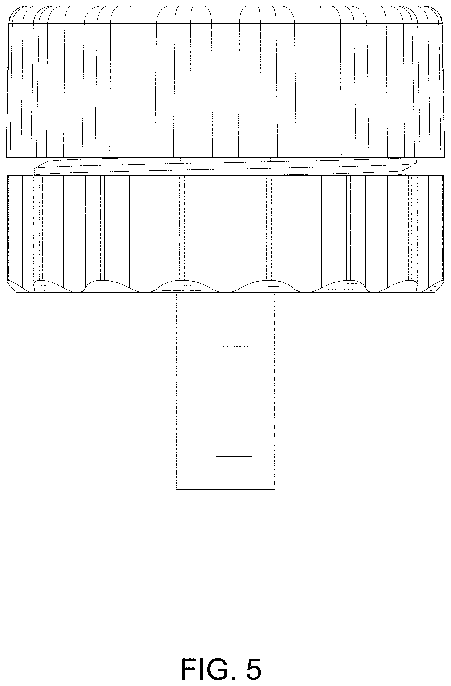 Patent USD1000395 Figure 5 – Electric male plug