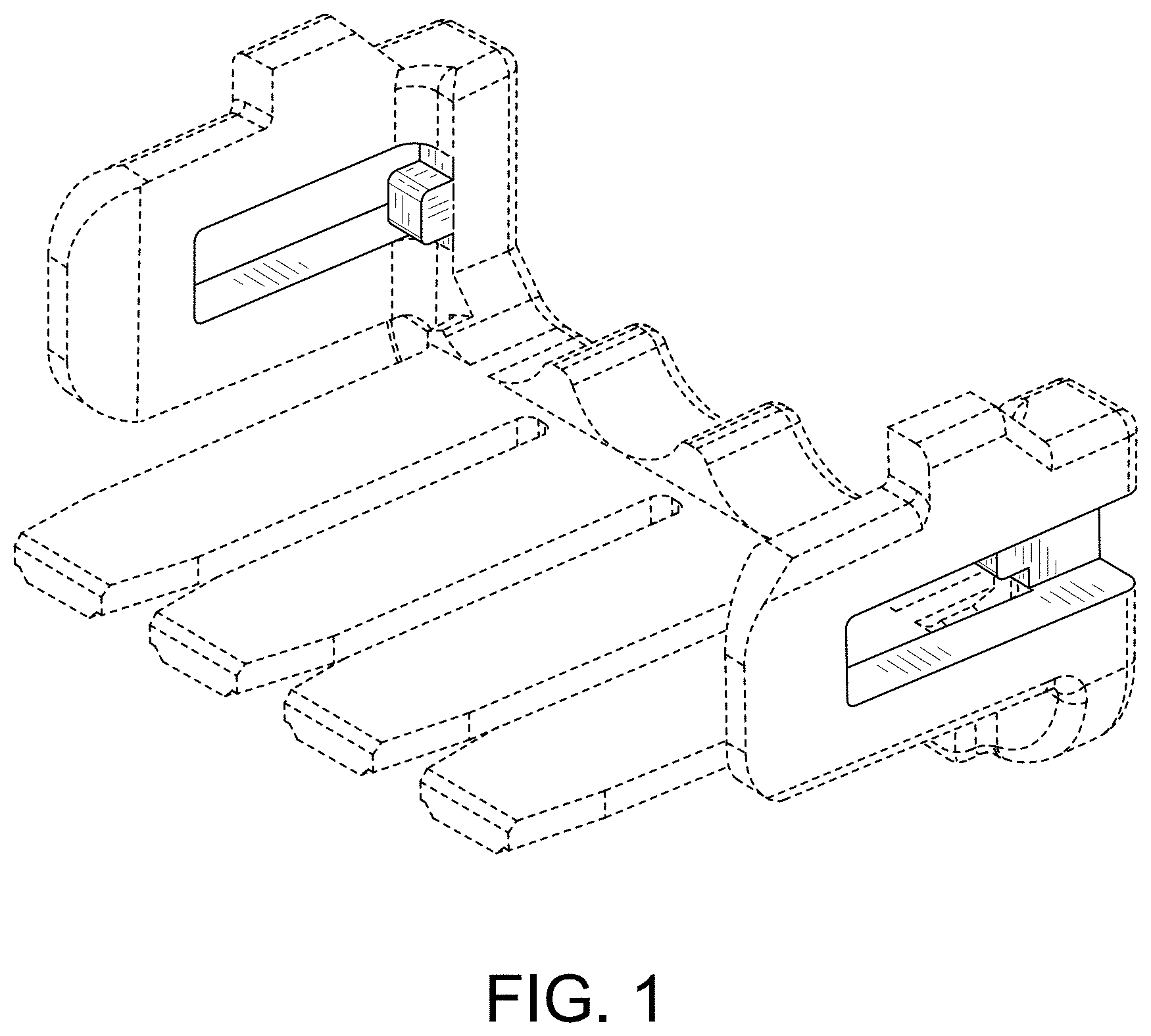 Patent USD1000397 Figure 1 – Retainer for electrical connector