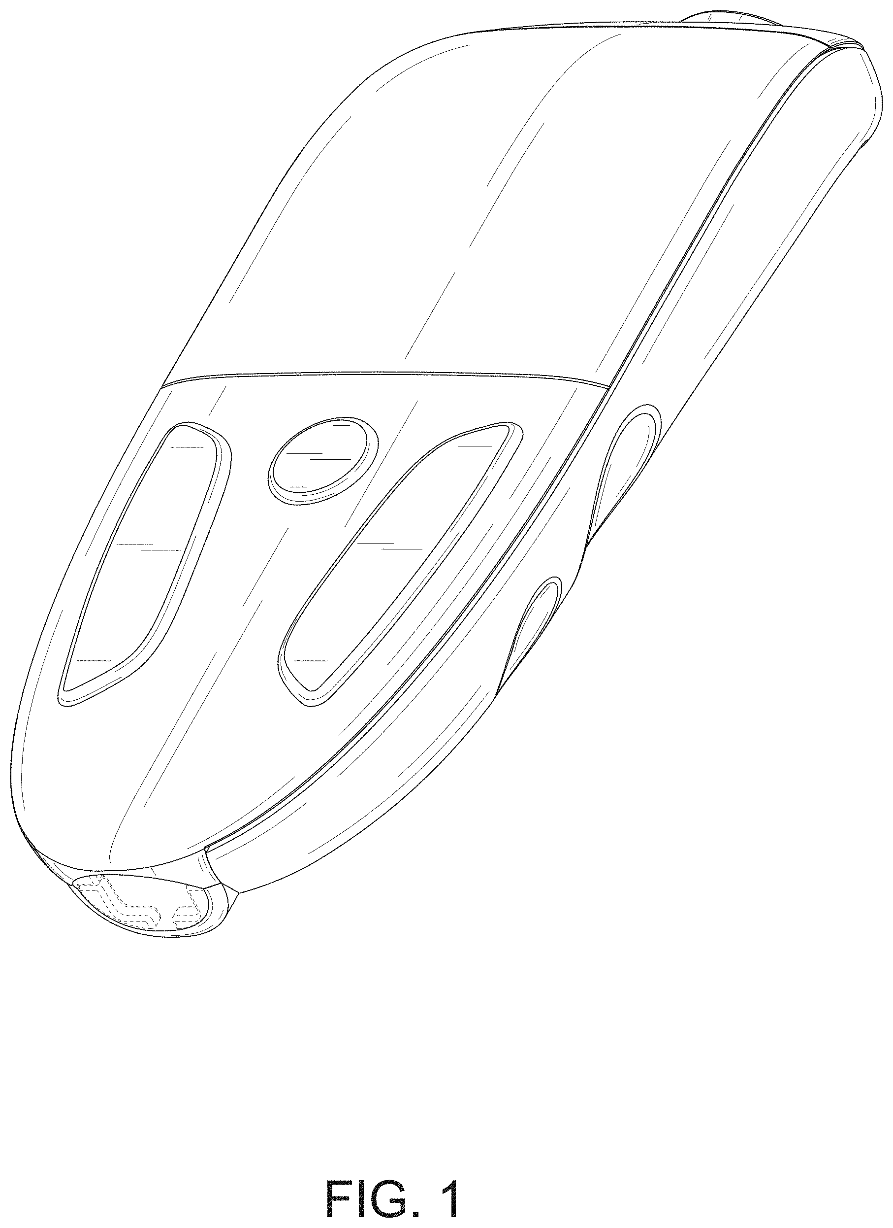 Patent USD1000398 — Heater pad switch — Figure 1