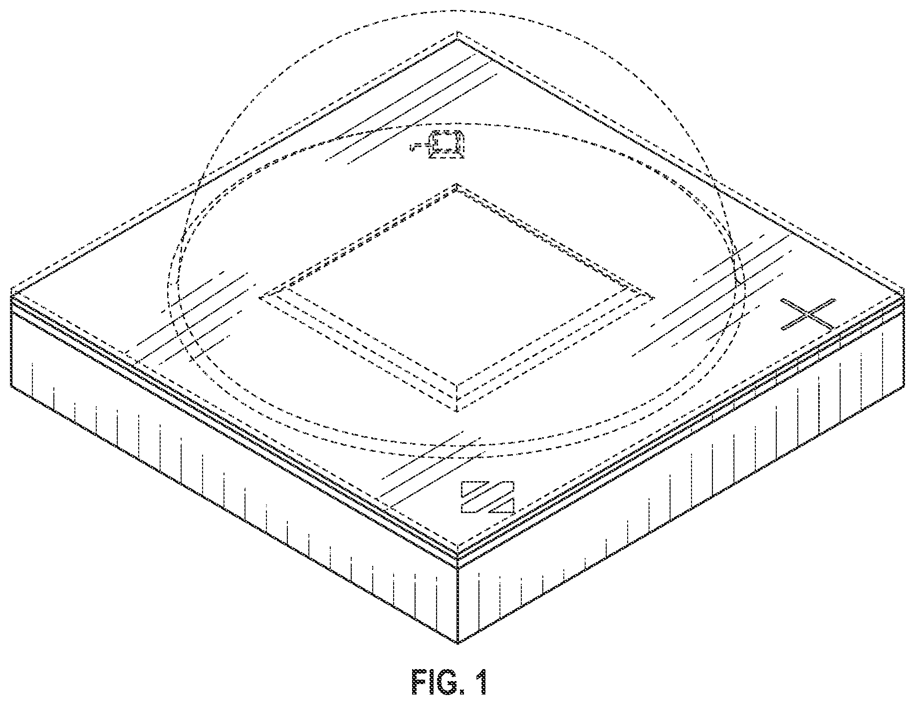 Patent USD1000400 Figure 1 – Light emitting diode package