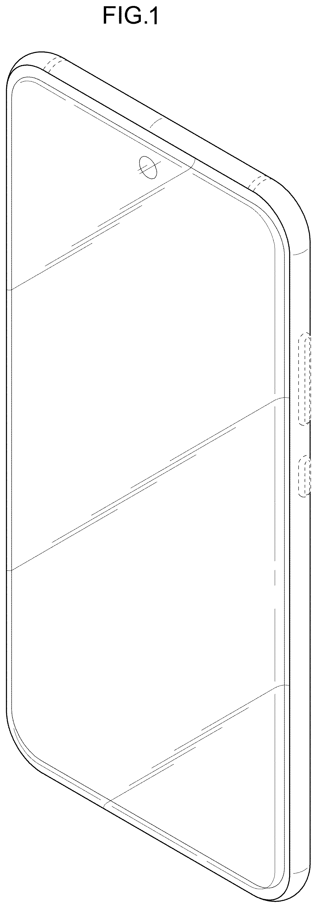 Patent USD1000403 — Electronic device — Figure 1