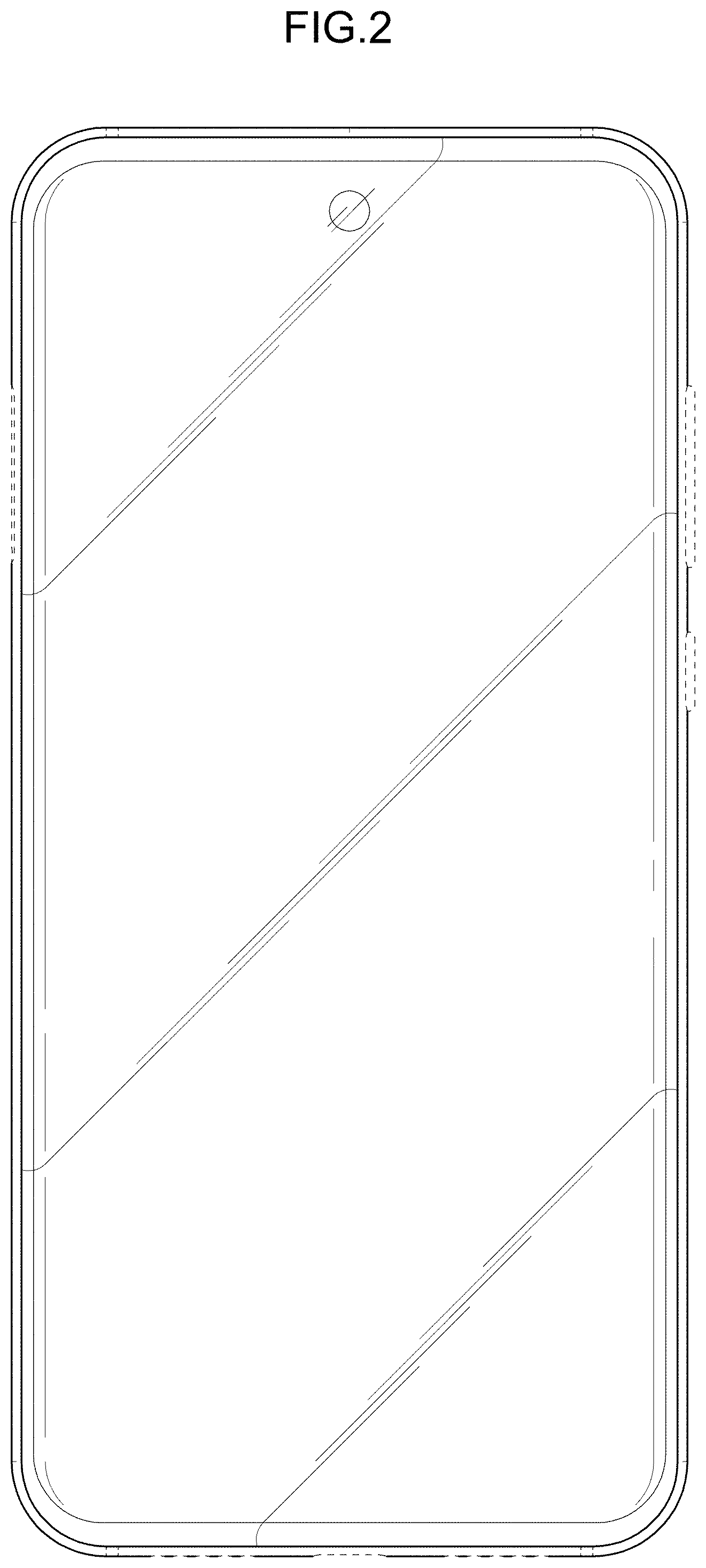 Patent USD1000403 Figure 2 – Electronic device