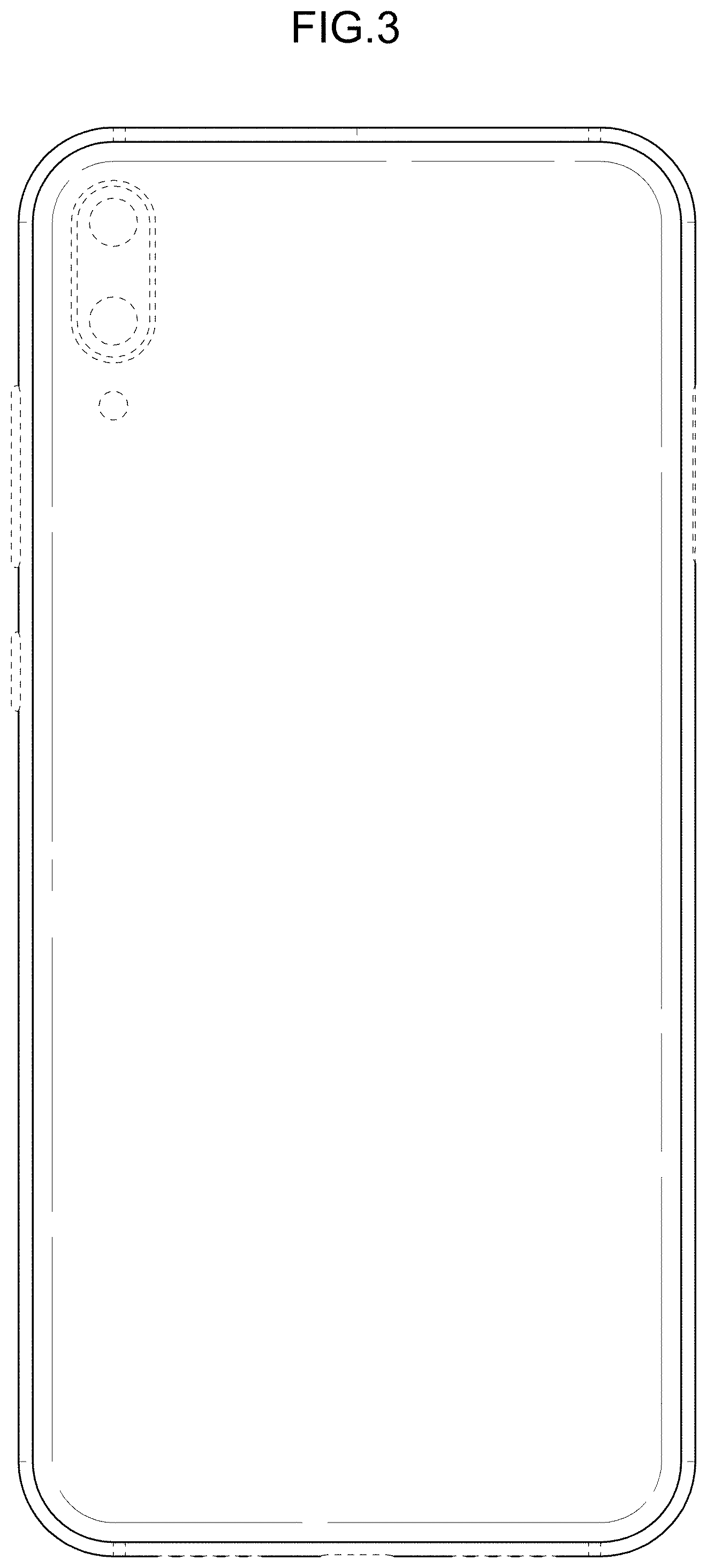 Patent USD1000403 Figure 3 – Electronic device