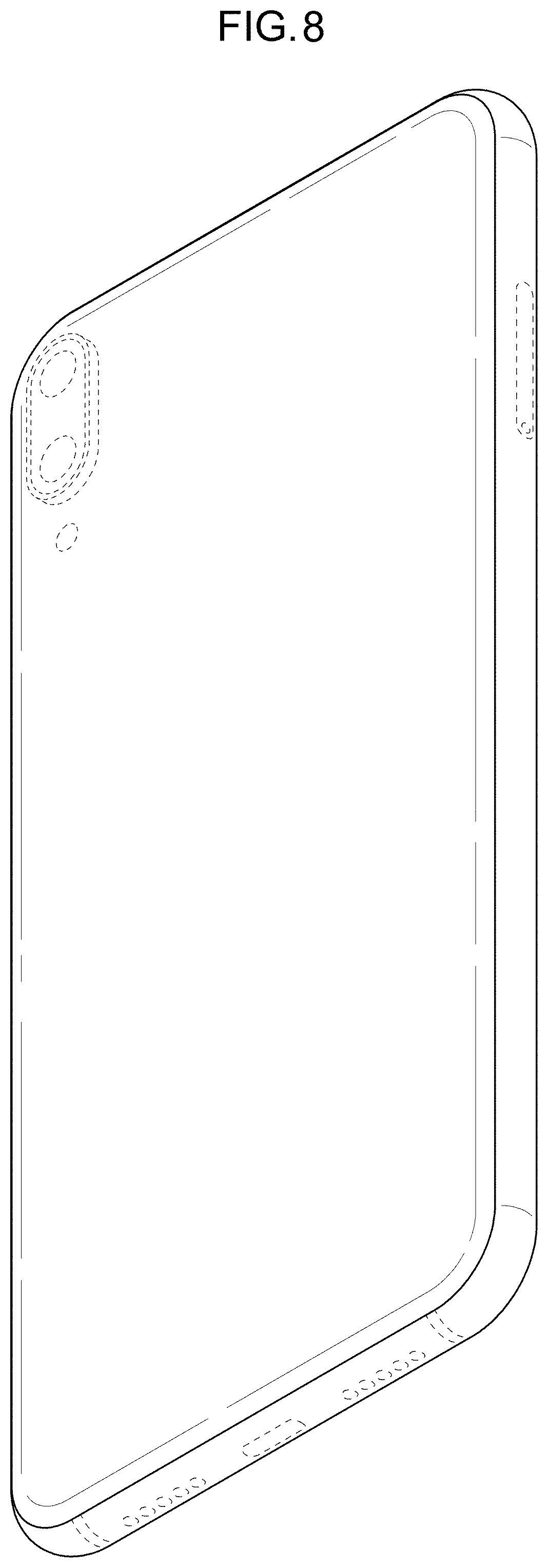 Patent USD1000403 Figure 6 – Electronic device