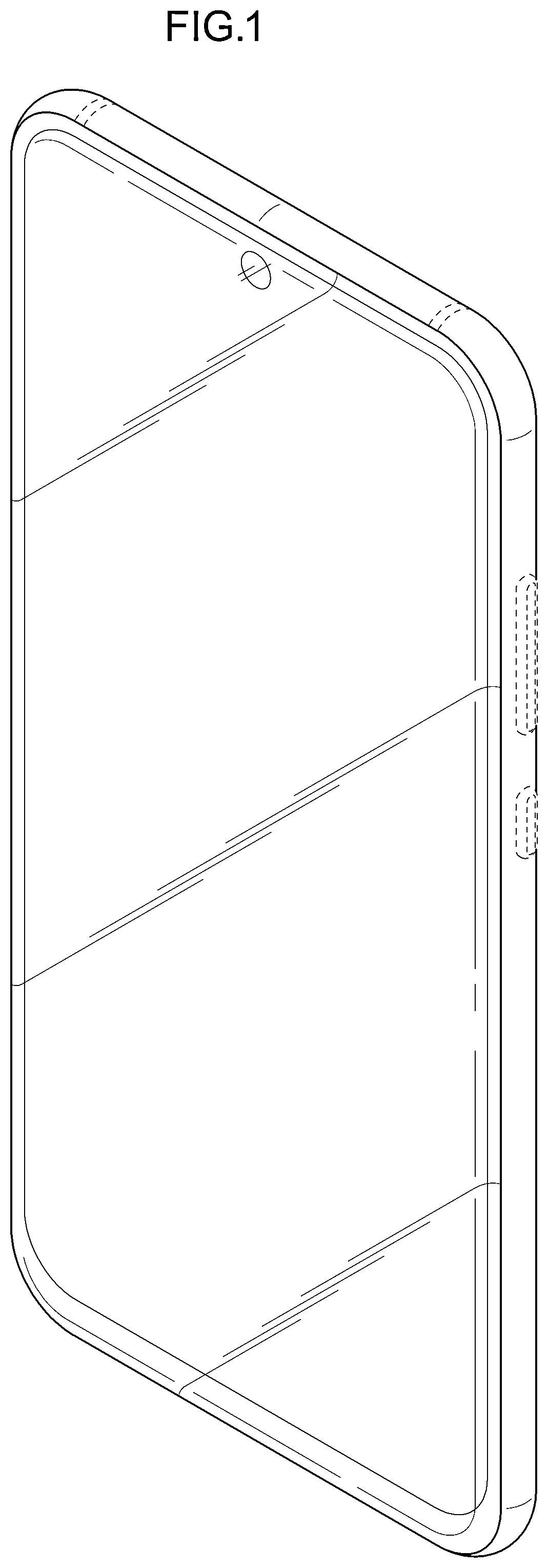 Patent USD1000404 Figure 1 – Electronic device