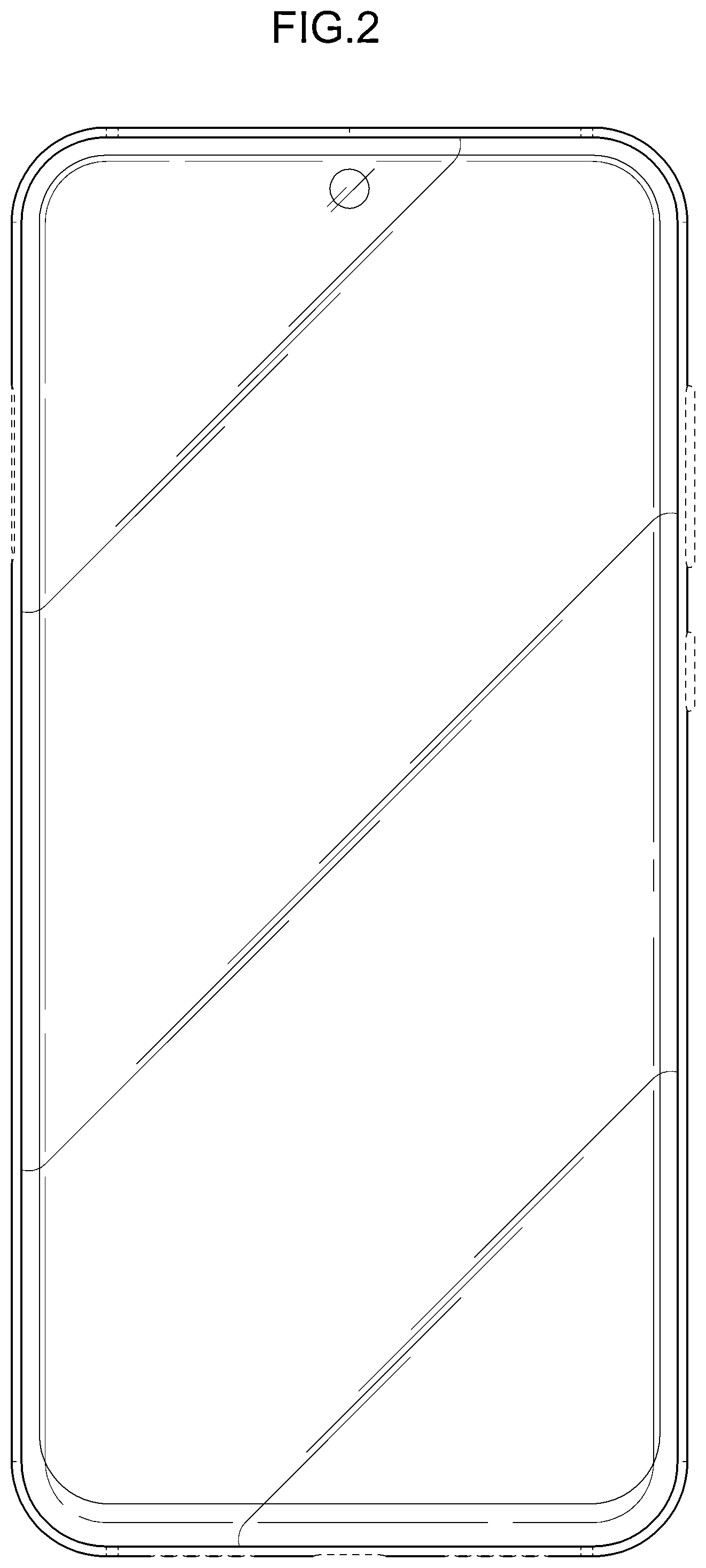 Patent USD1000404 Figure 2 – Electronic device