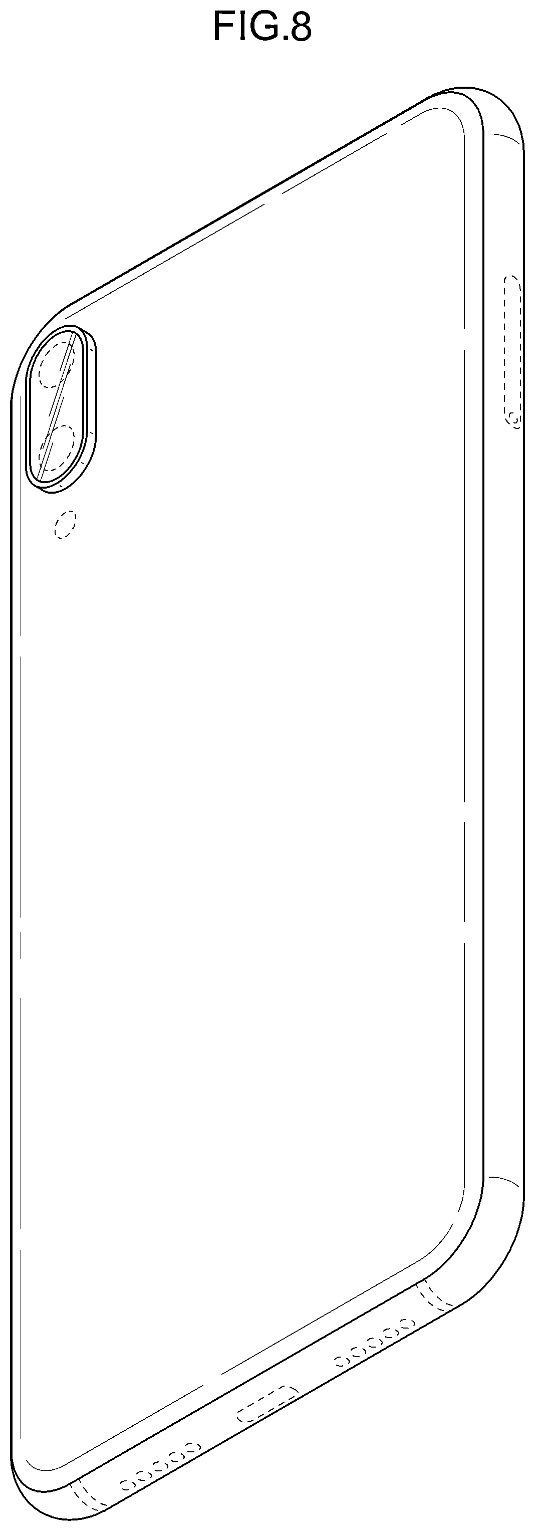 Patent USD1000404 Figure 6 – Electronic device