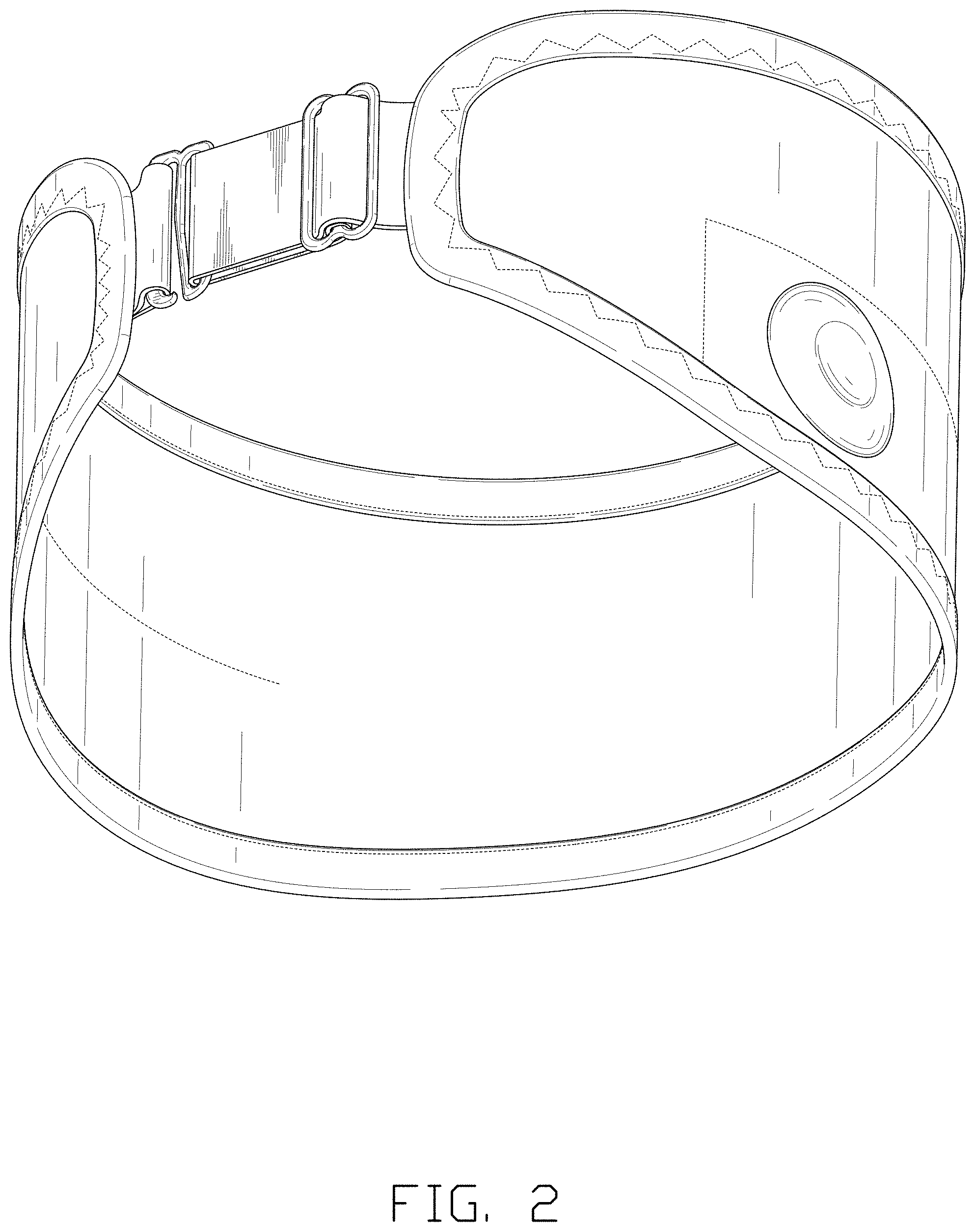 Patent USD1000406 Figure 2 – Combined earphones and headband