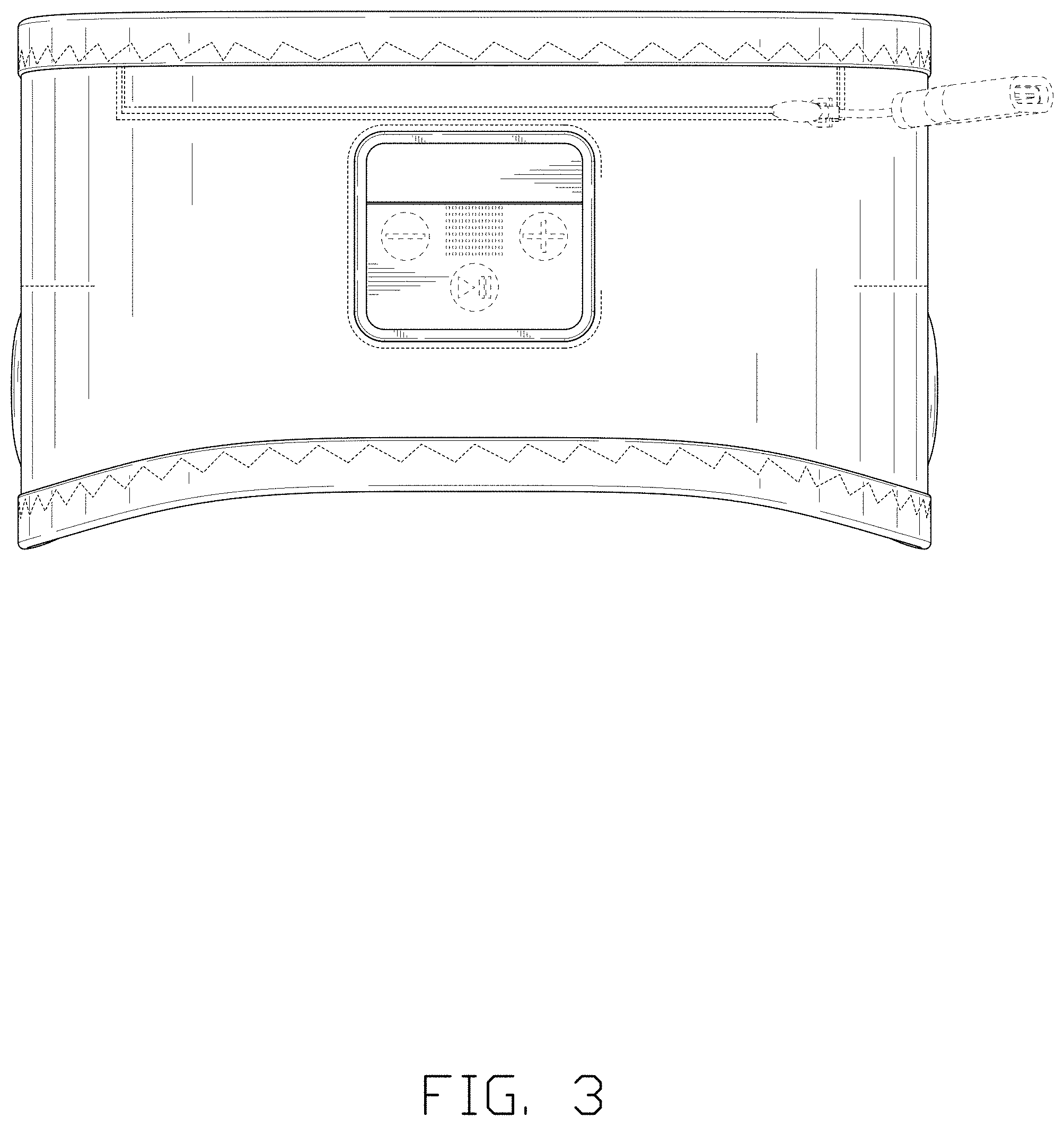 Patent USD1000406 Figure 3 – Combined earphones and headband