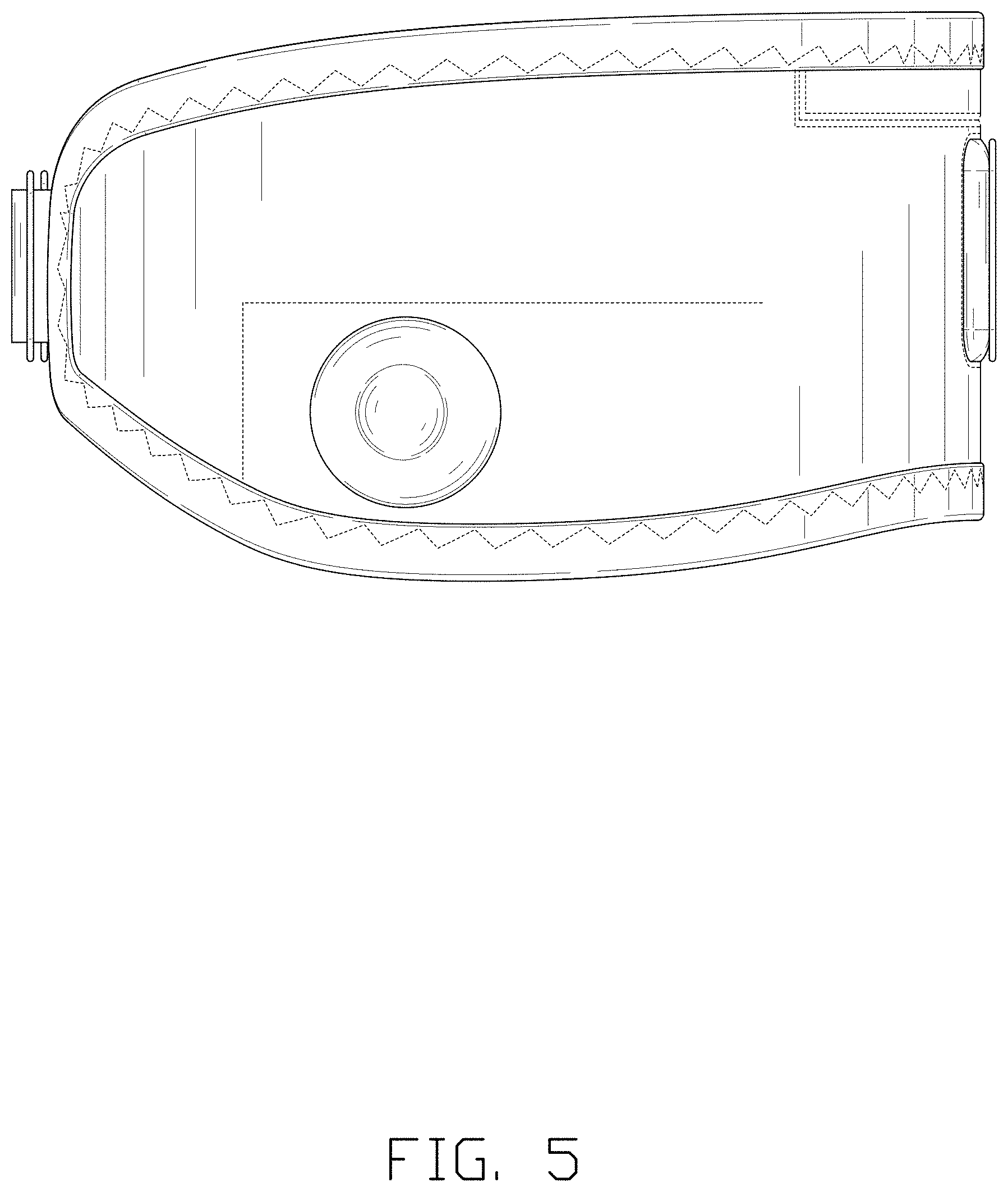 Patent USD1000406 Figure 5 – Combined earphones and headband