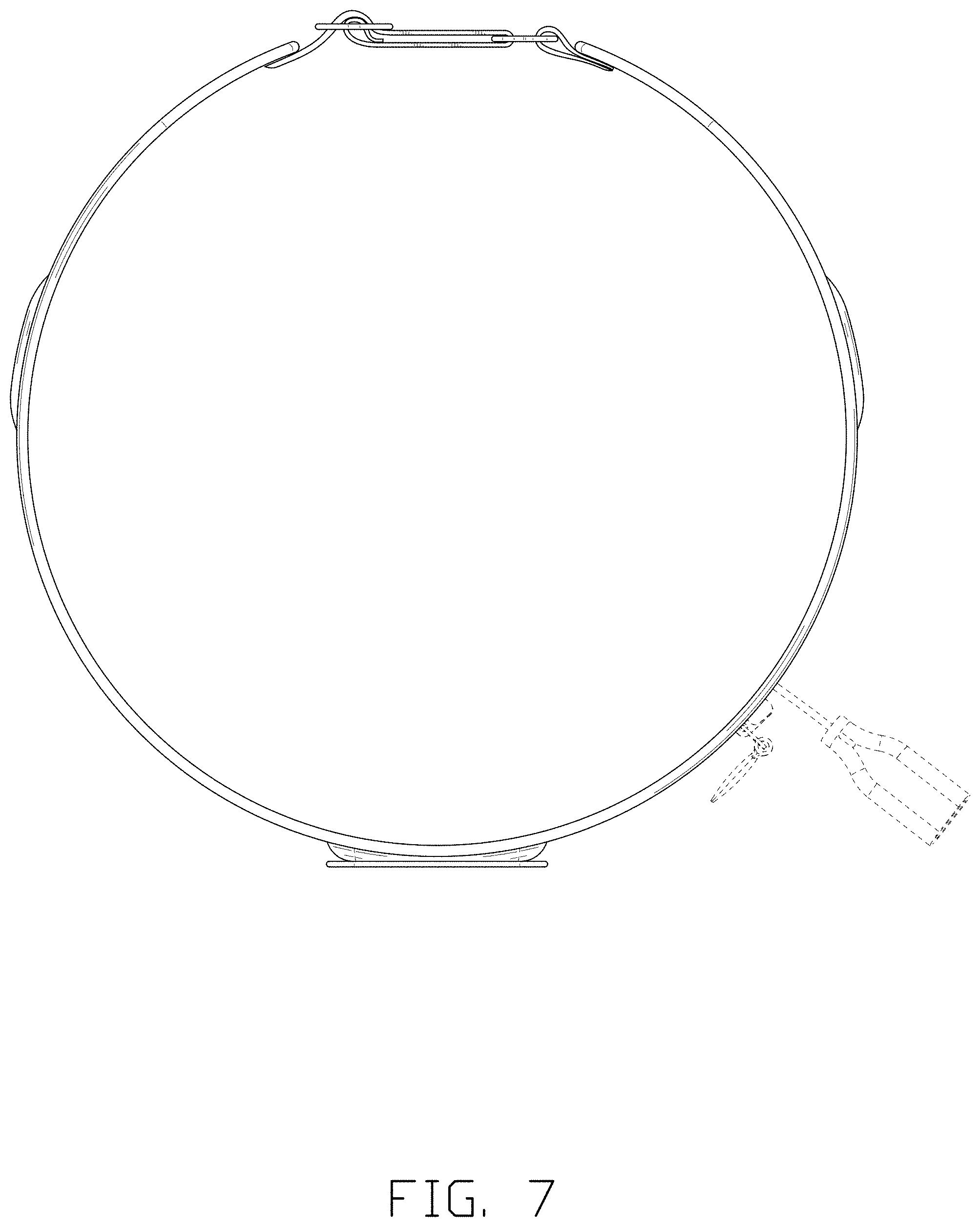 Patent USD1000406 Figure 7 – Combined earphones and headband
