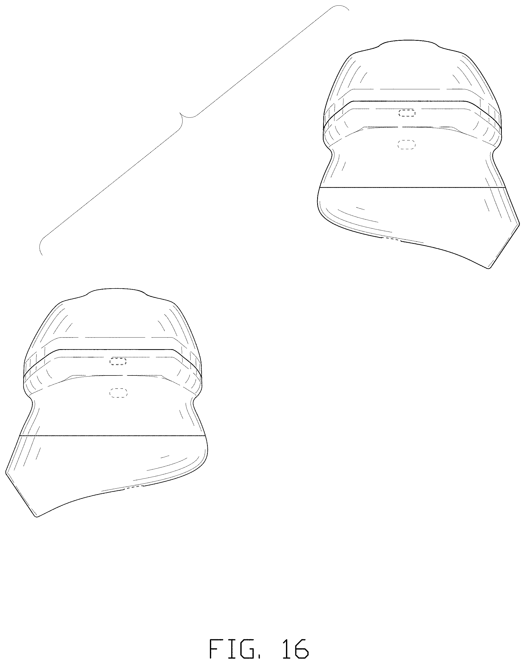 Patent USD1000409 Figure 16 – Set of earphones and charging case
