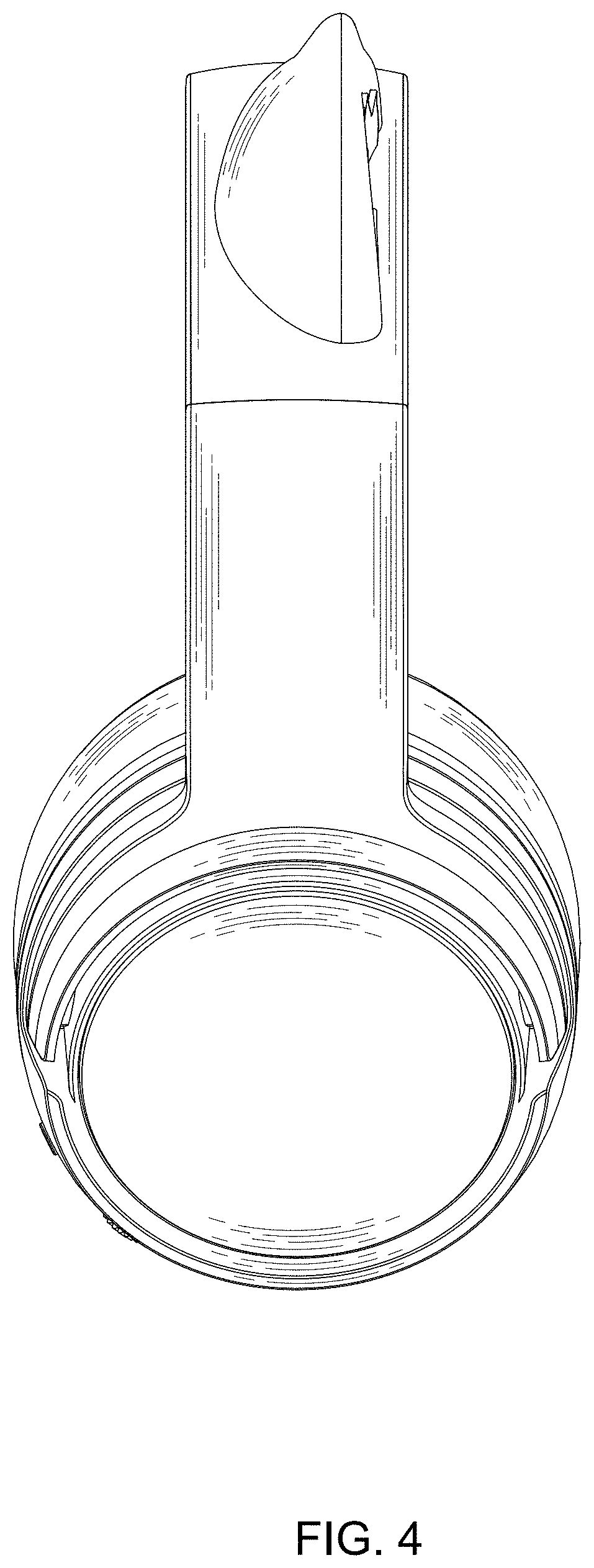 Patent USD1000411 Figure 4 – Headphone