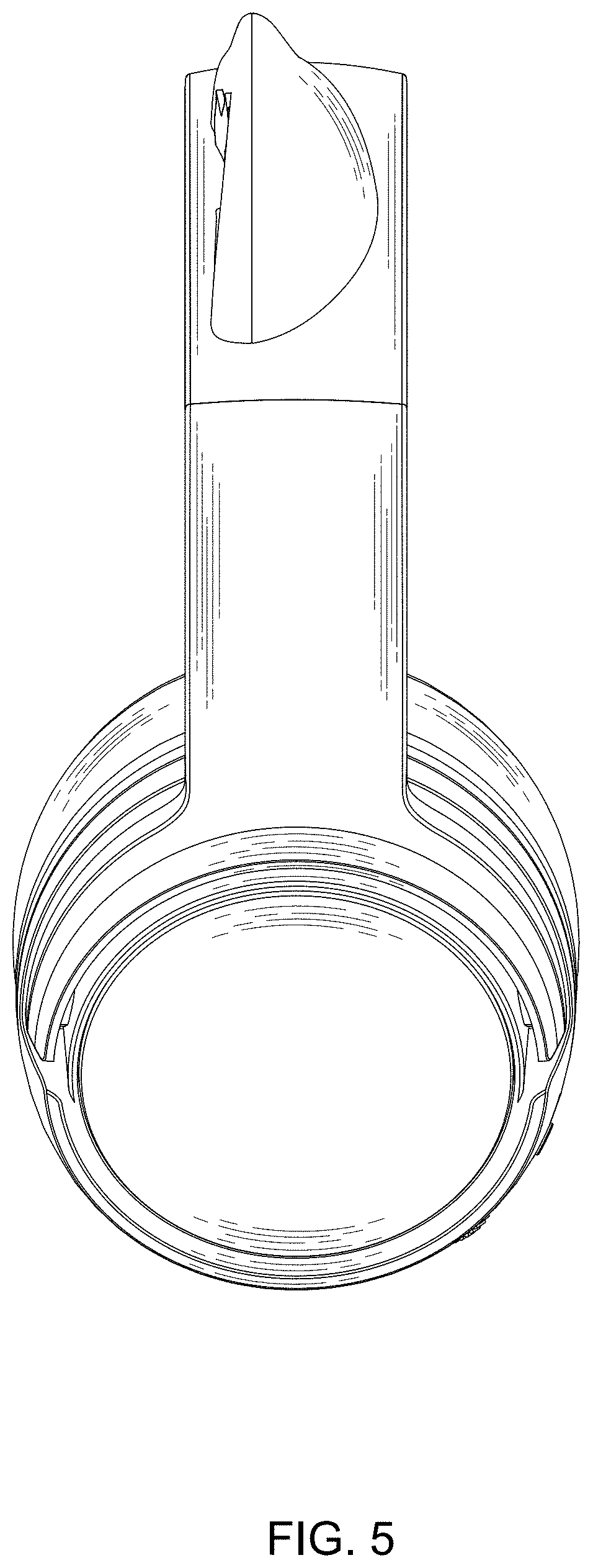 Patent USD1000411 Figure 5 – Headphone