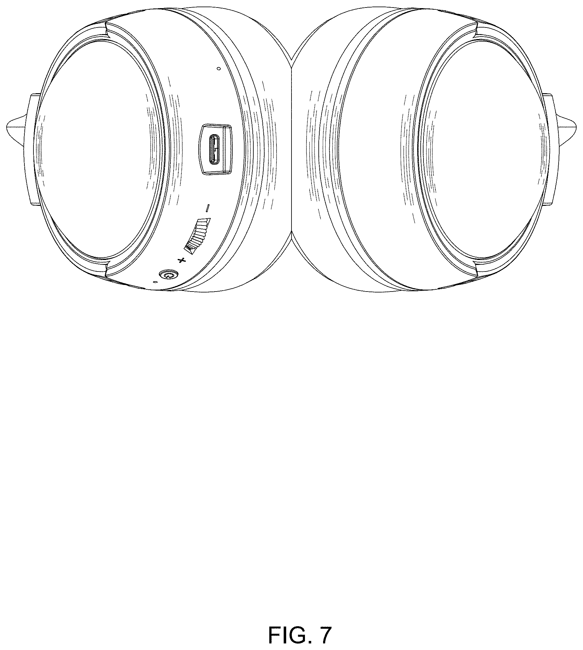 Patent USD1000411 Figure 7 – Headphone
