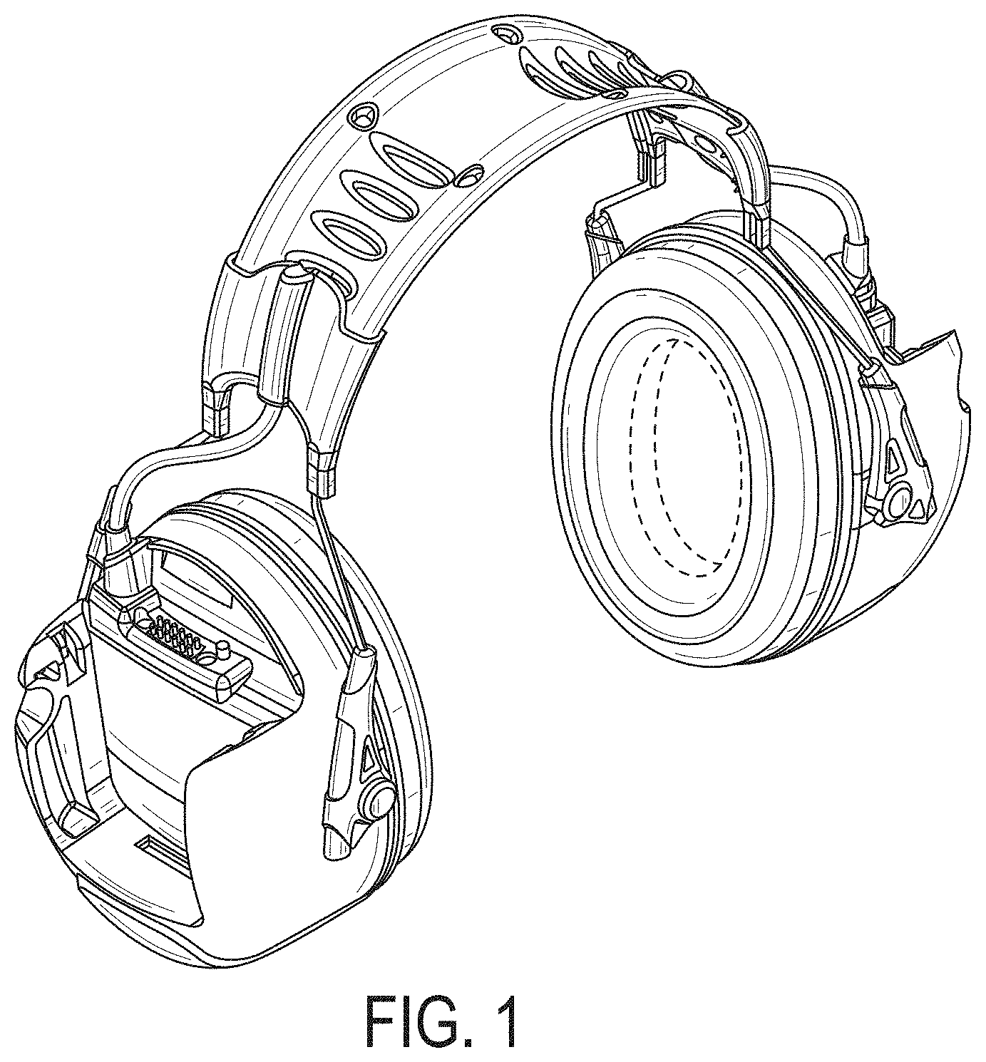 Patent USD1000413 Figure 1 – Ear defender
