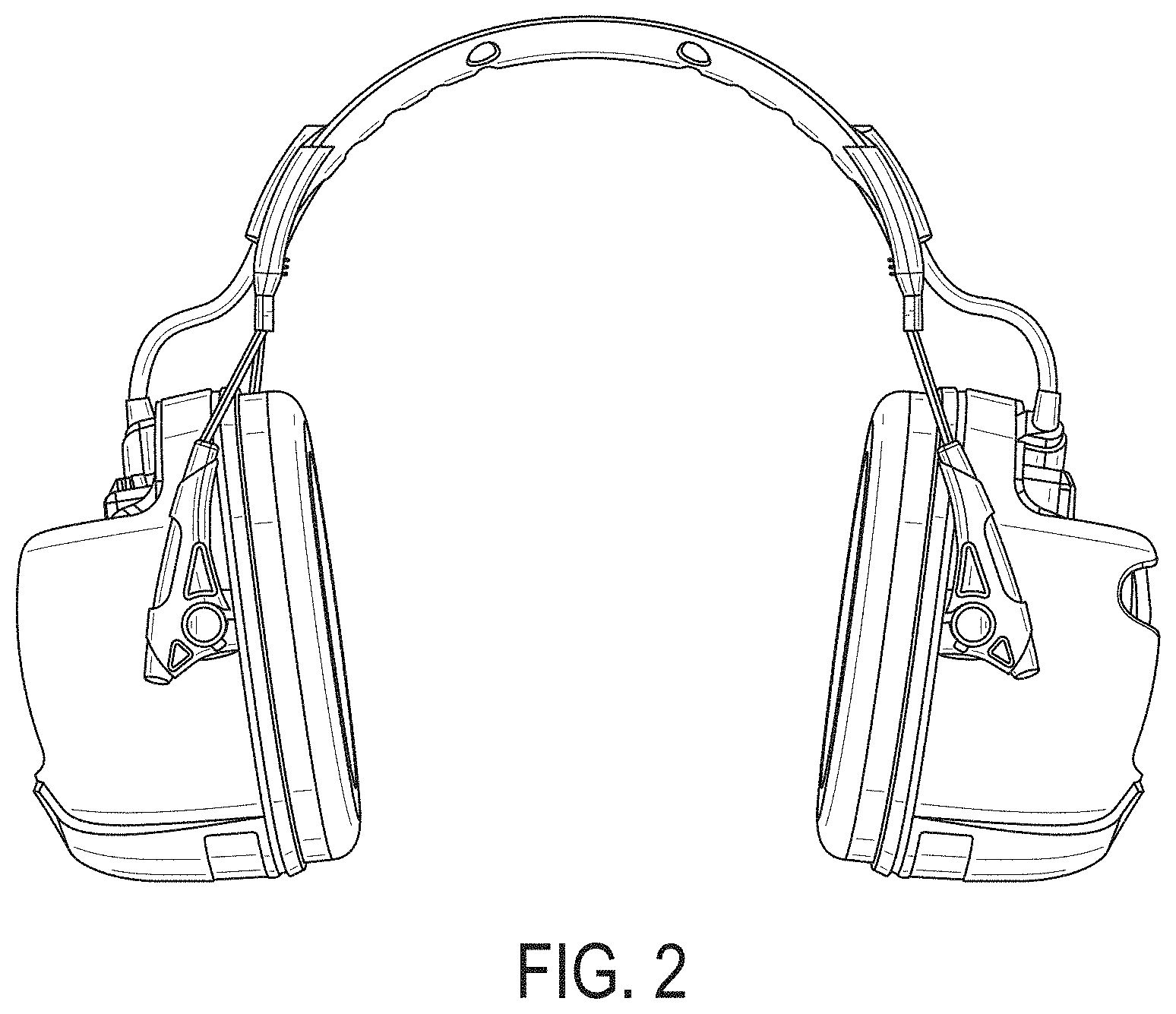 Patent USD1000413 Figure 2 – Ear defender