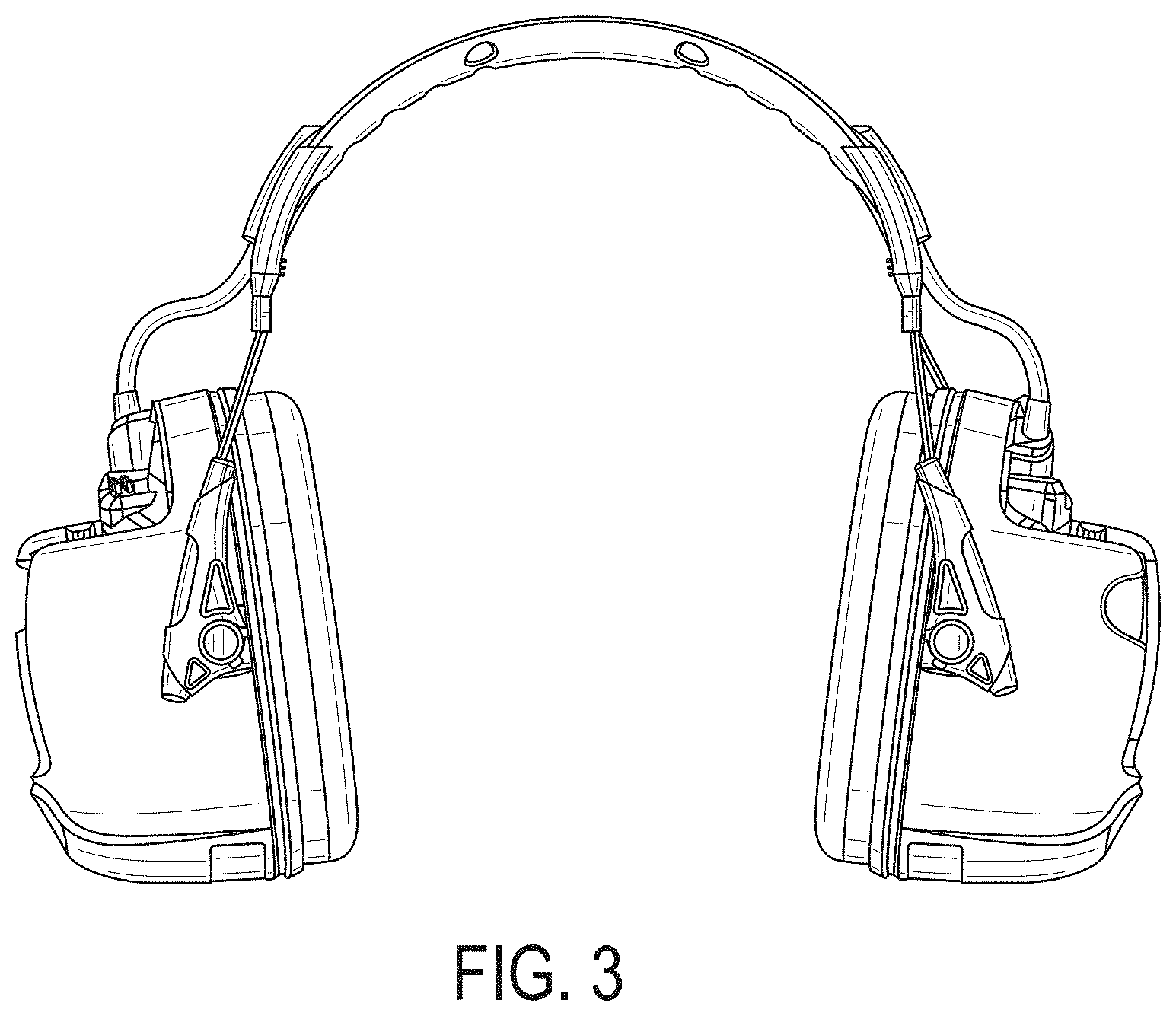 Patent USD1000413 Figure 3 – Ear defender