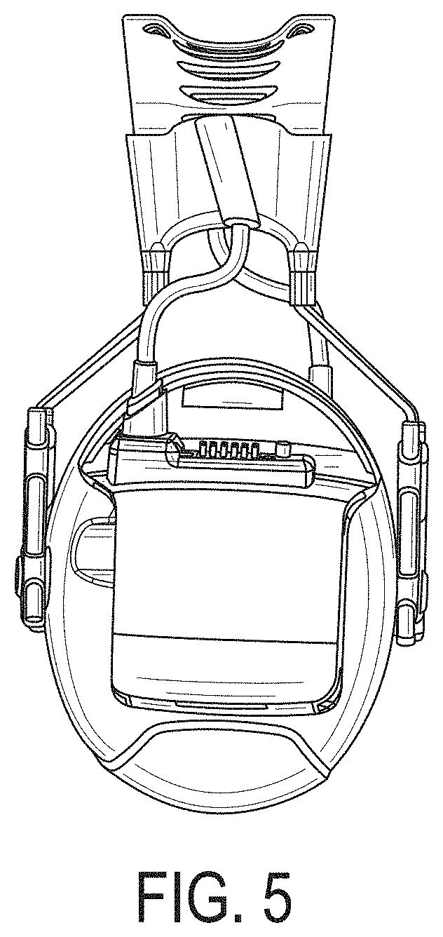 Patent USD1000413 Figure 5 – Ear defender