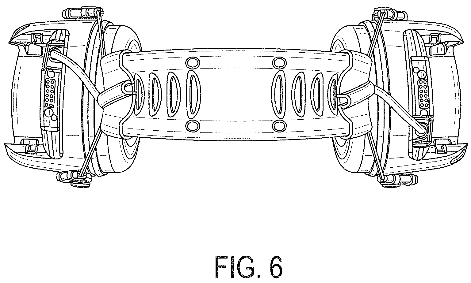 Patent USD1000413 Figure 6 – Ear defender