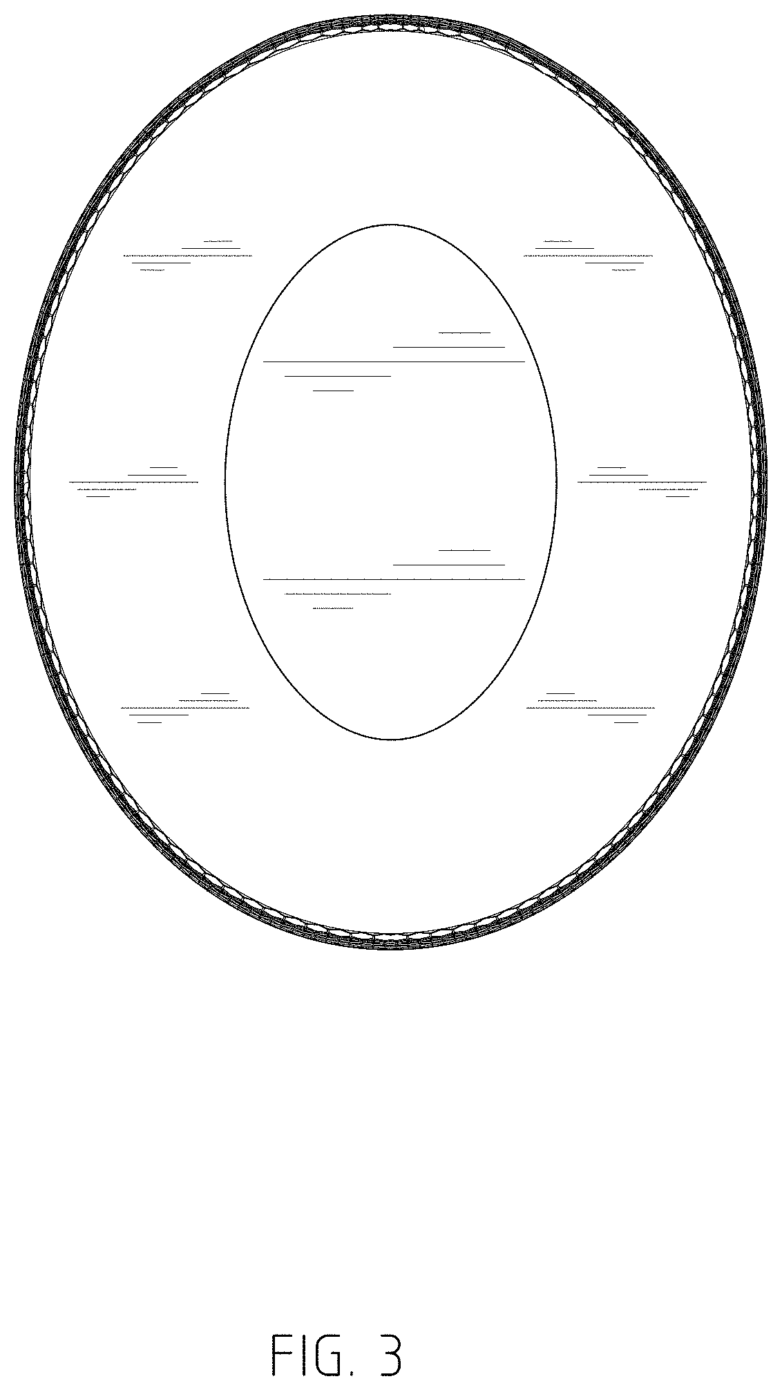 Patent USD1000414 Figure 3 – Ear pad