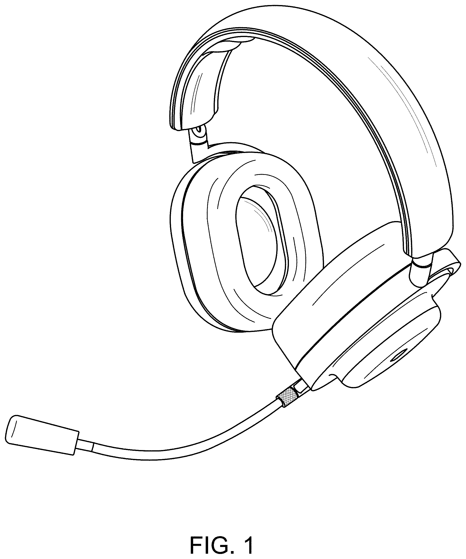 Patent USD1000416 Figure 1 – Wireless headphones