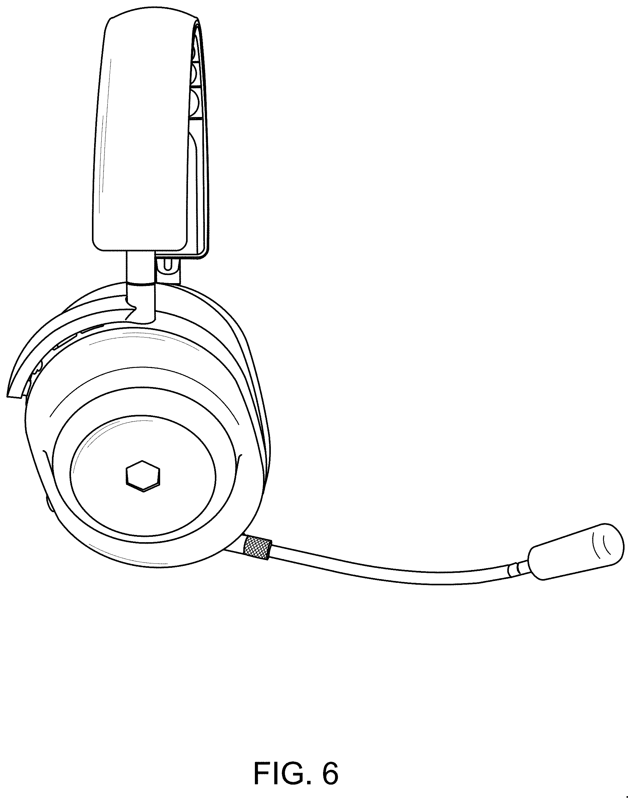 Patent USD1000416 Figure 6 – Wireless headphones