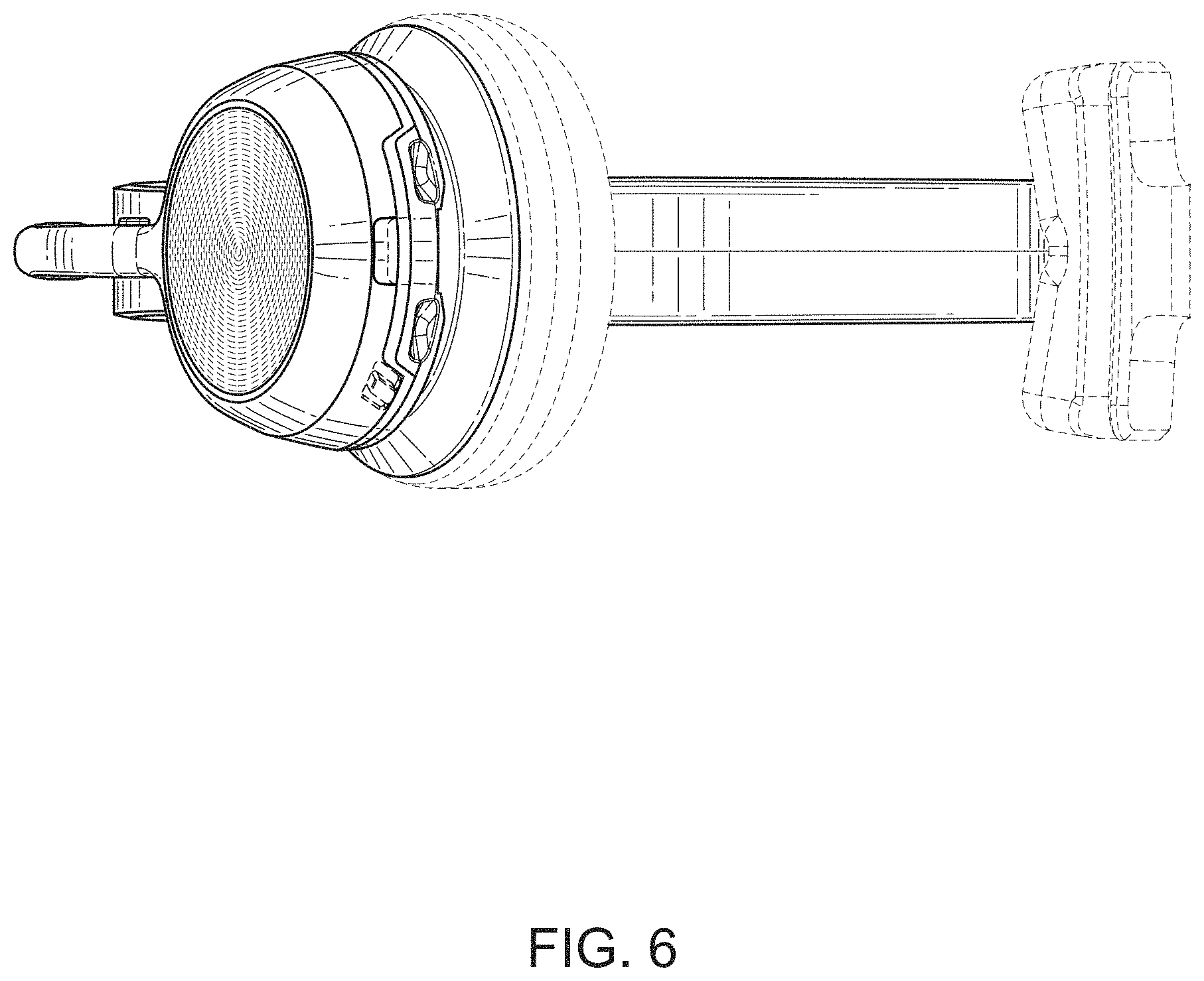 Patent USD1000417 Figure 6 – Communications headset