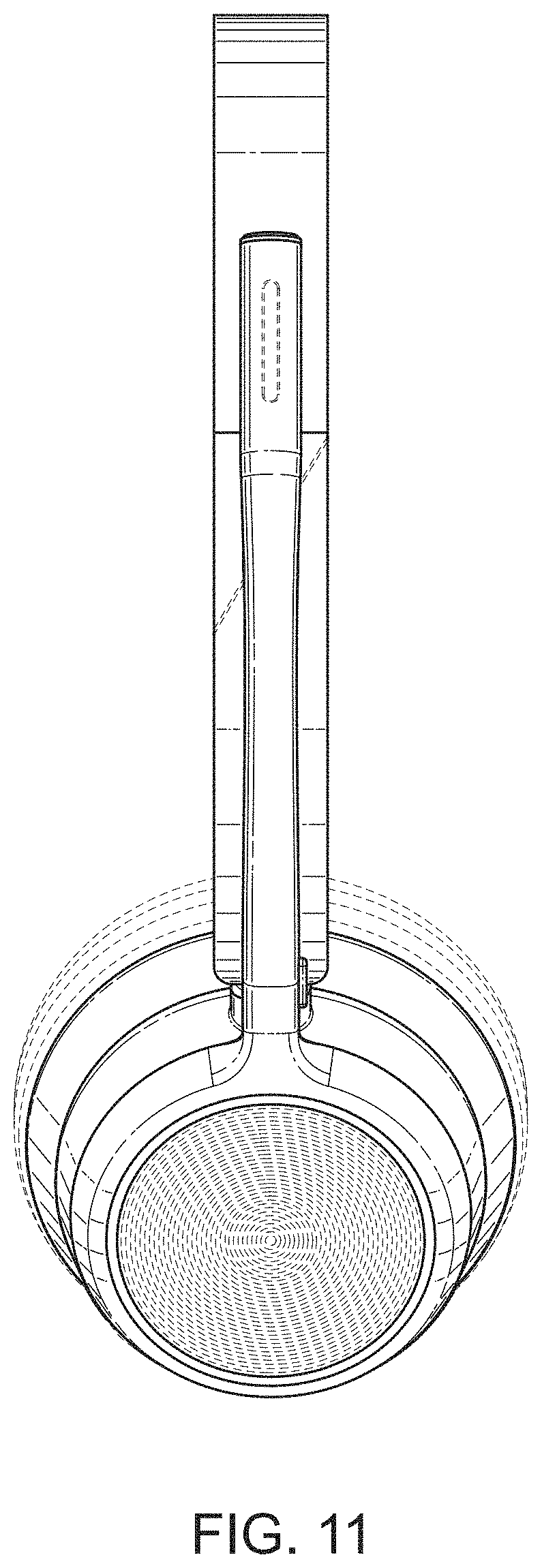 Patent USD1000417 Figure 11 – Communications headset