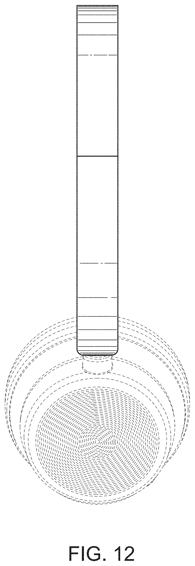 Patent USD1000417 Figure 12 – Communications headset