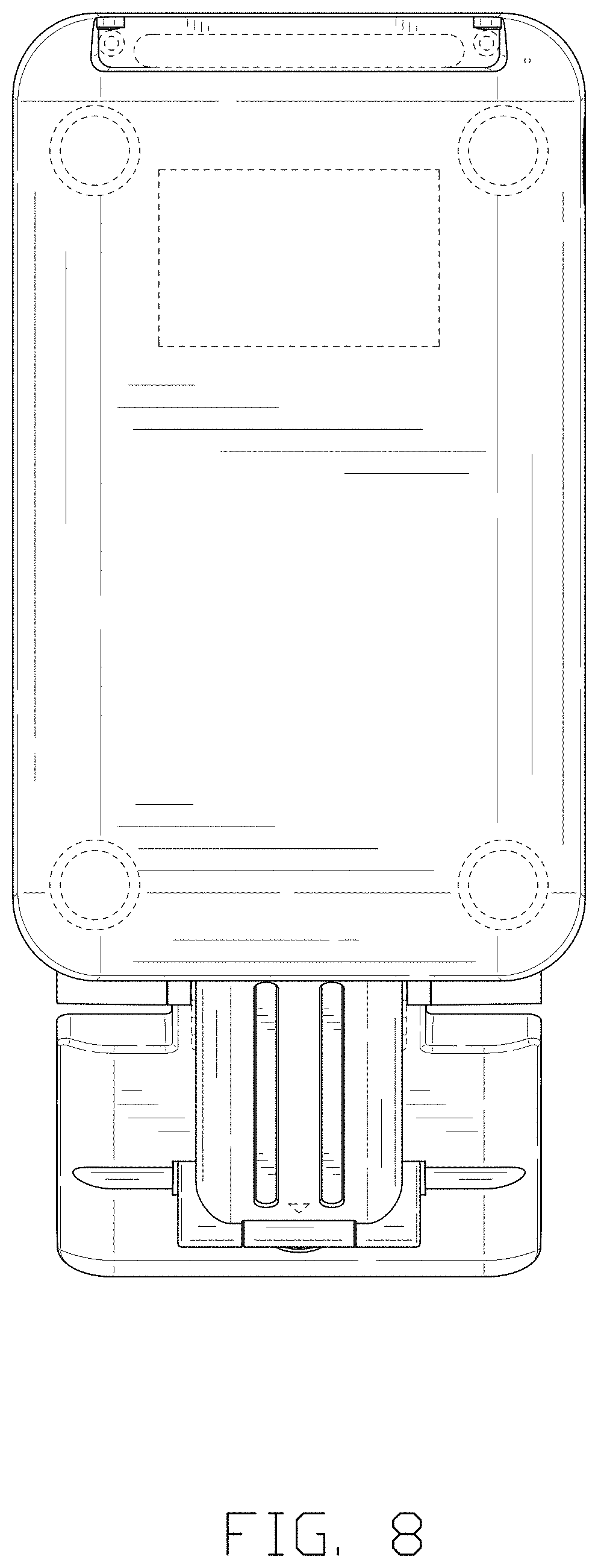 Patent USD1000418 Figure 8 – Combined phone stand and speaker