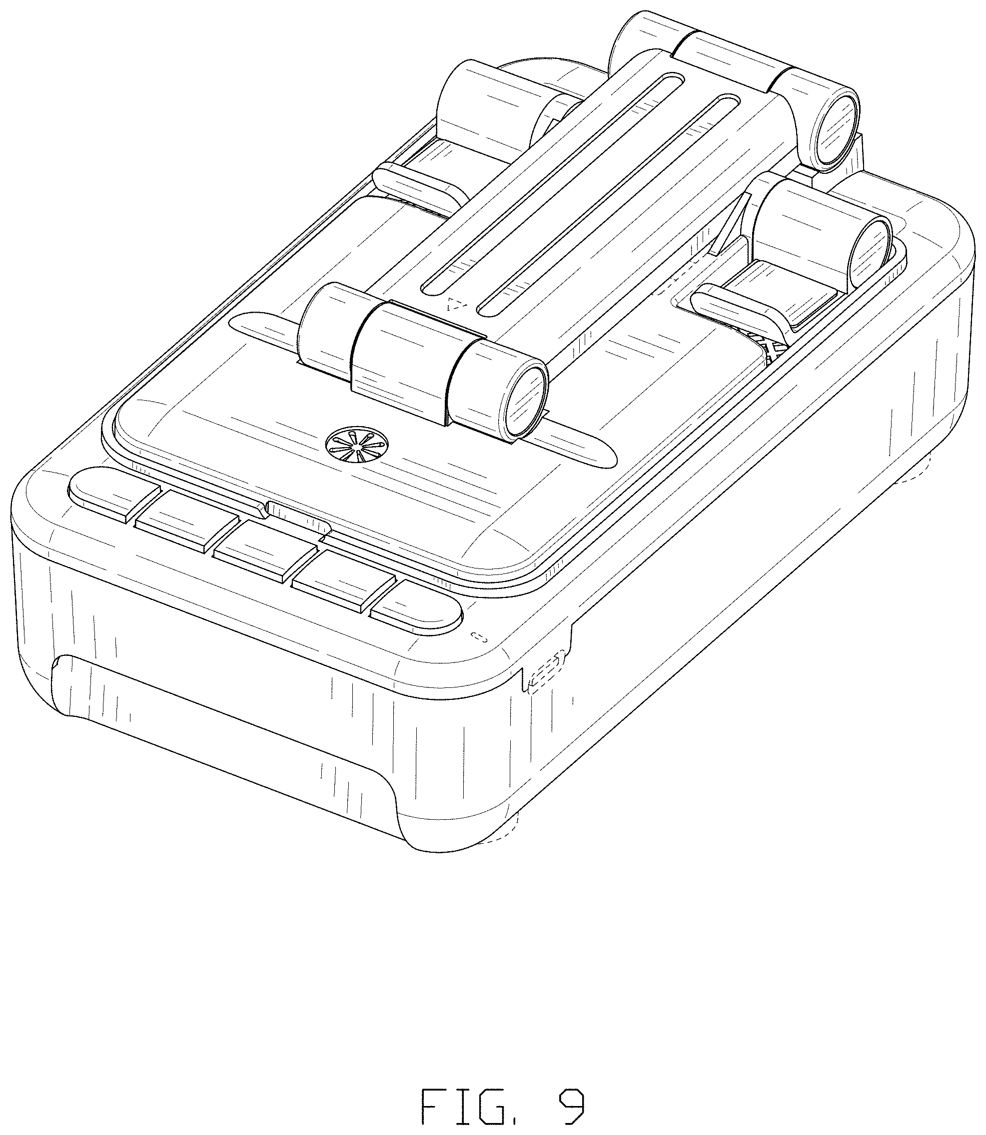 Patent USD1000418 Figure 9 – Combined phone stand and speaker