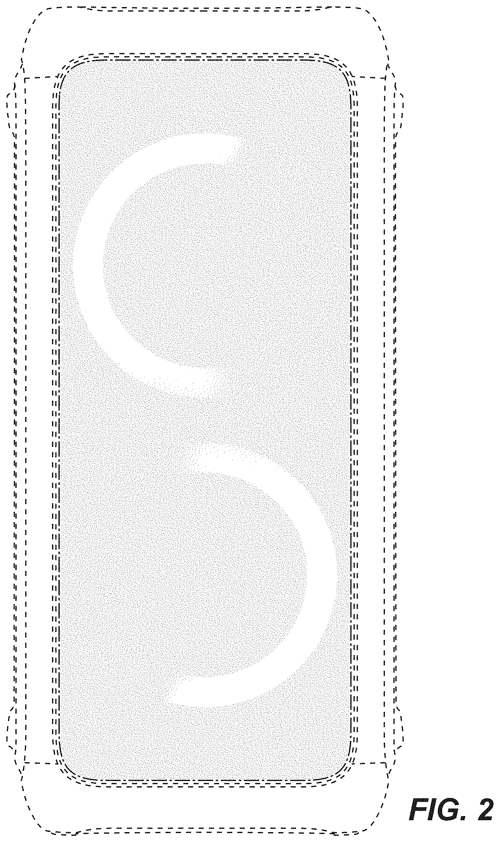 Patent USD1000420 Figure 2 – Illuminated loudspeaker