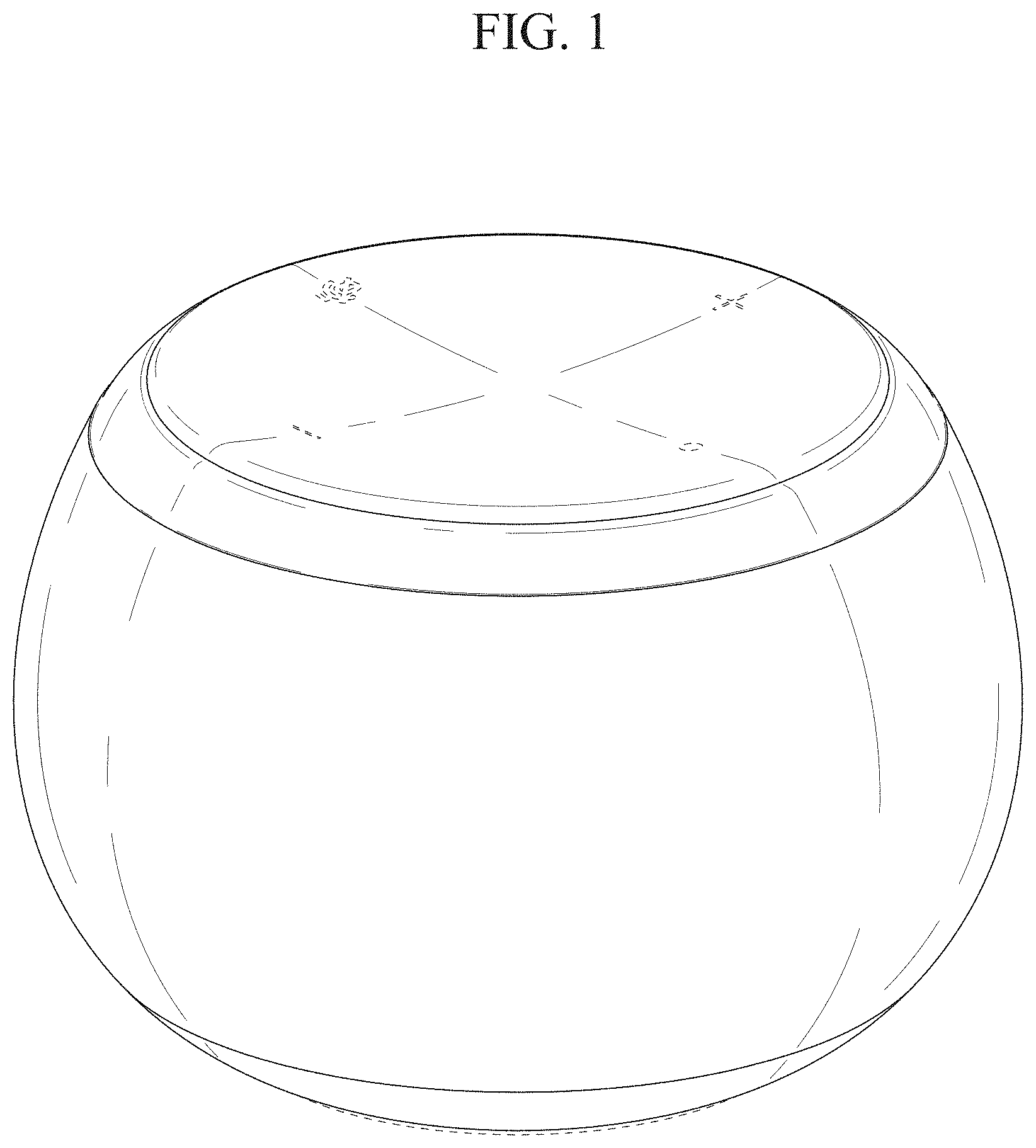 Patent USD1000421 Figure 1 – Speaker