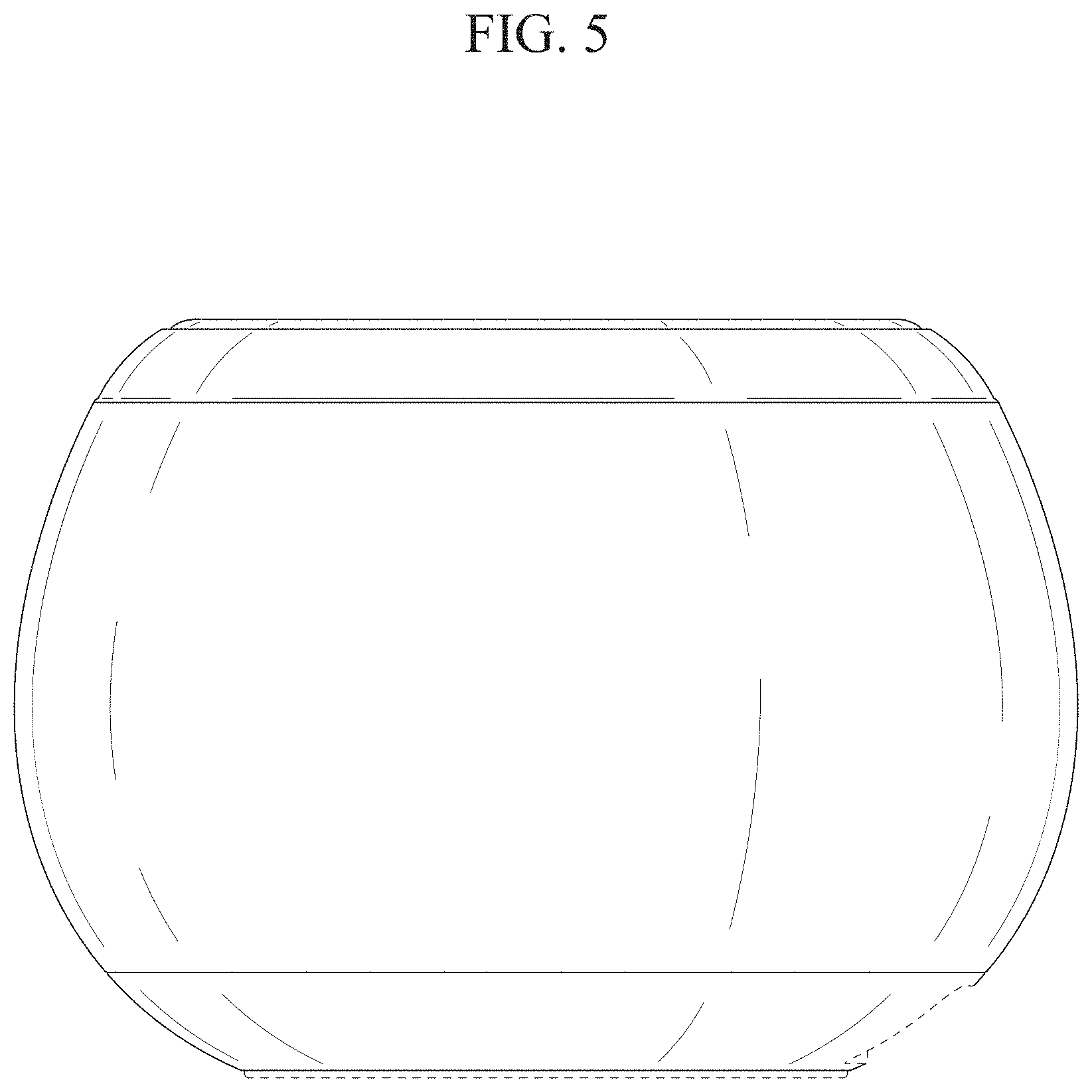 Patent USD1000421 Figure 5 – Speaker